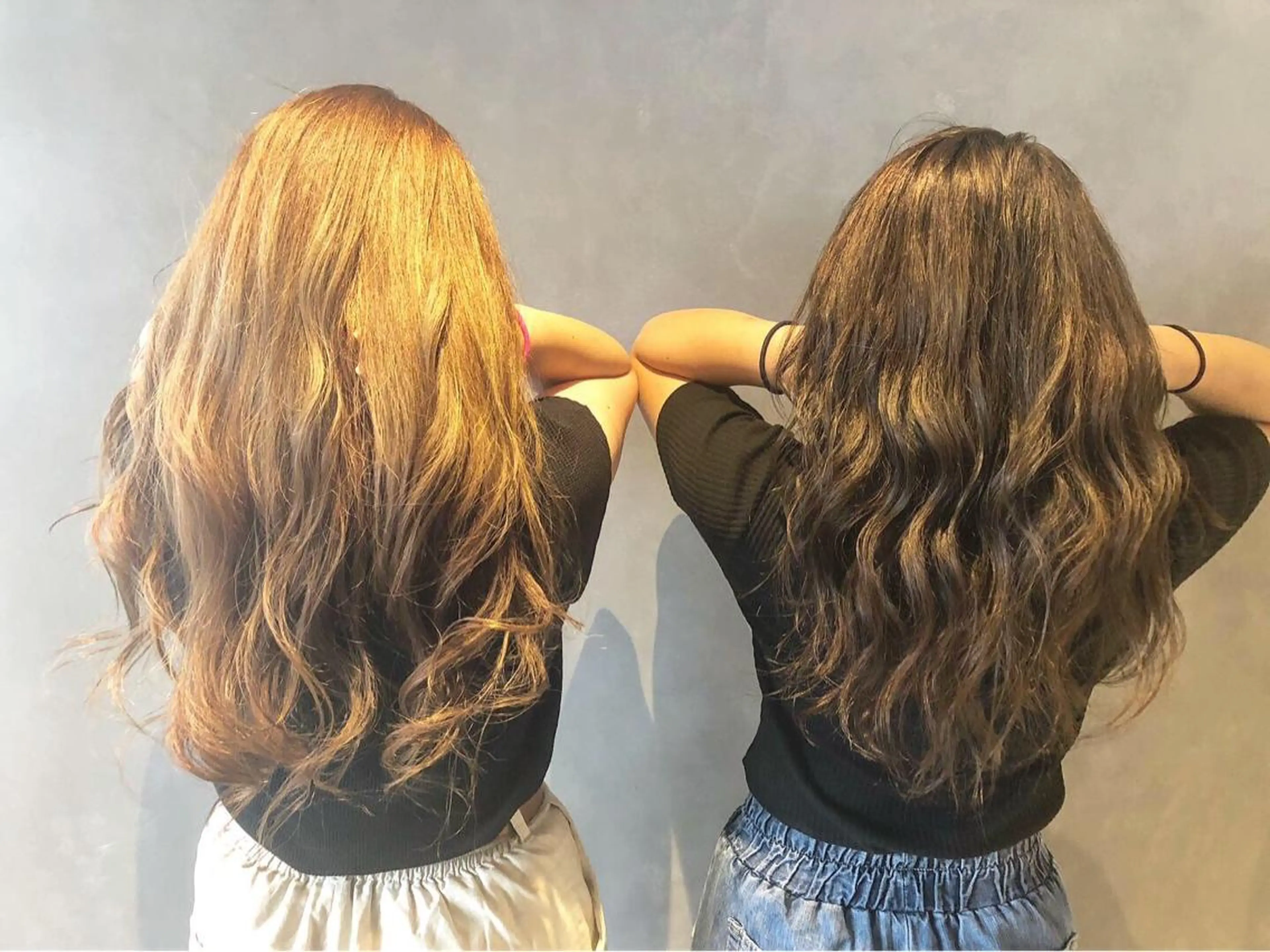 ロング カラー 長谷川 沙紀のヘアスタイル