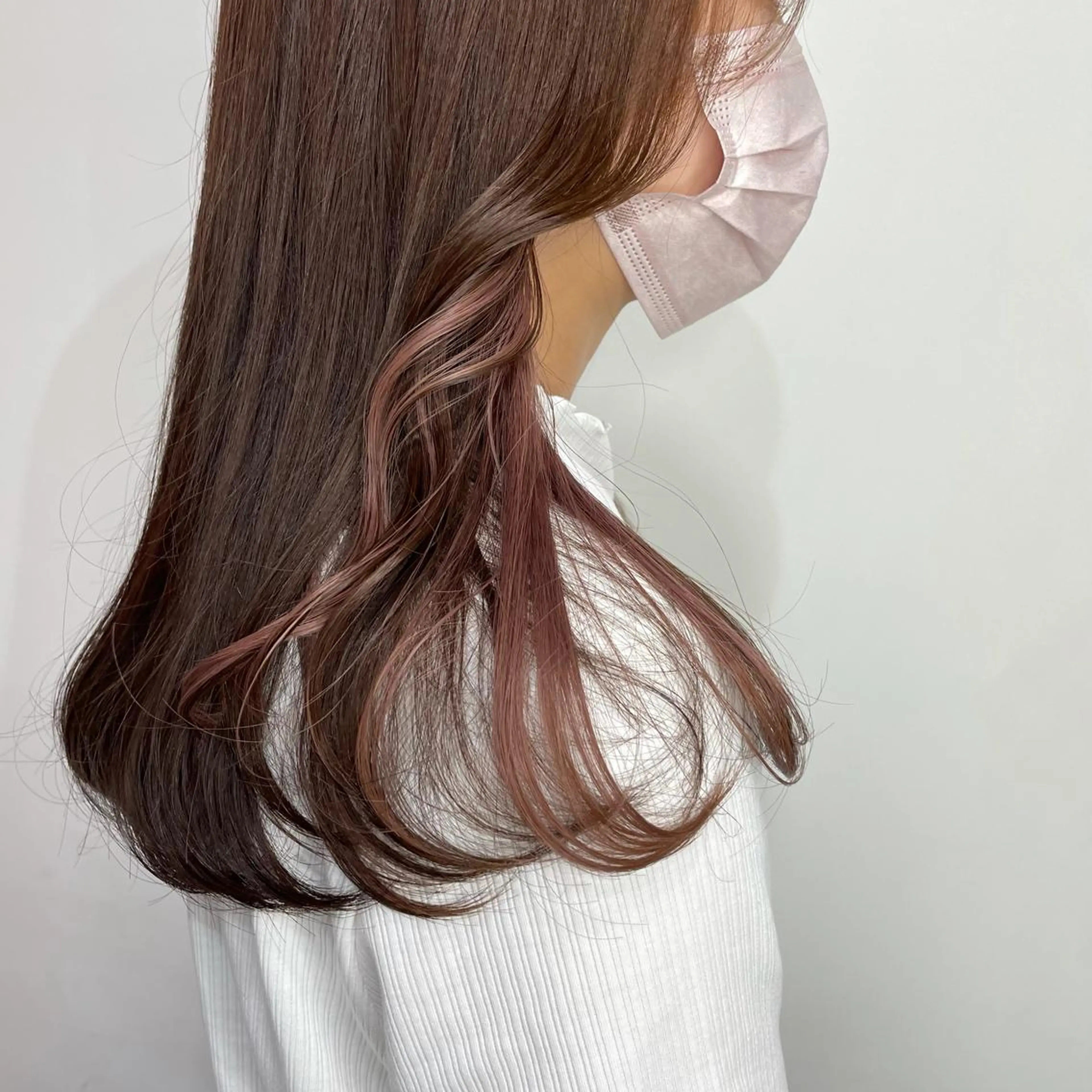 ロング カラー カット ヘアカラー HARUKA韓国ヘア /Luana梅田のヘアスタイル