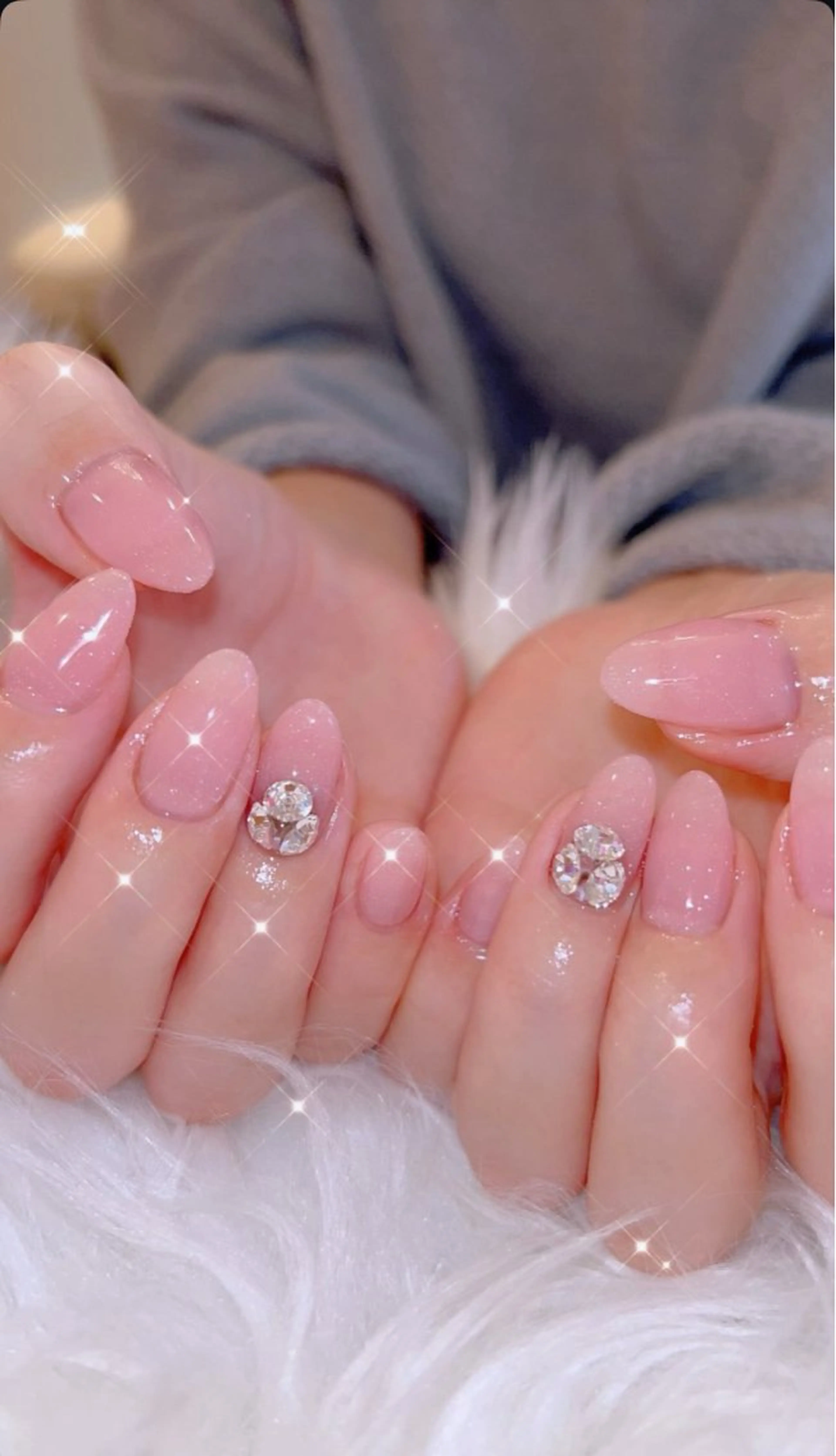 ネイル アートネイル 持ち込み バレンタイン ハンドネイル アイラブミーネイル MAMI指名のネイルデザイン