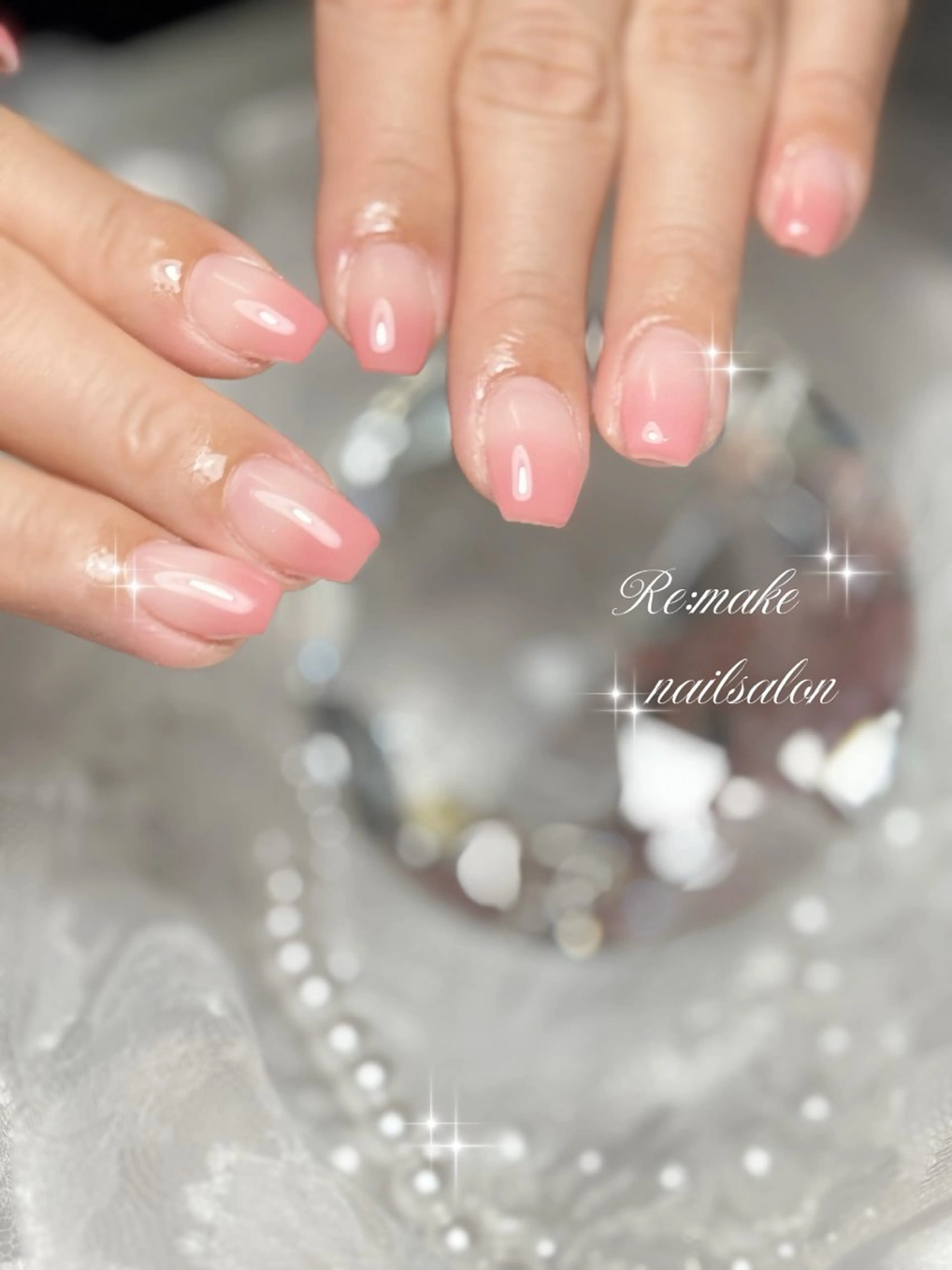 ネイル グラデーション ハンドネイル Suetake Shuriのネイルデザイン