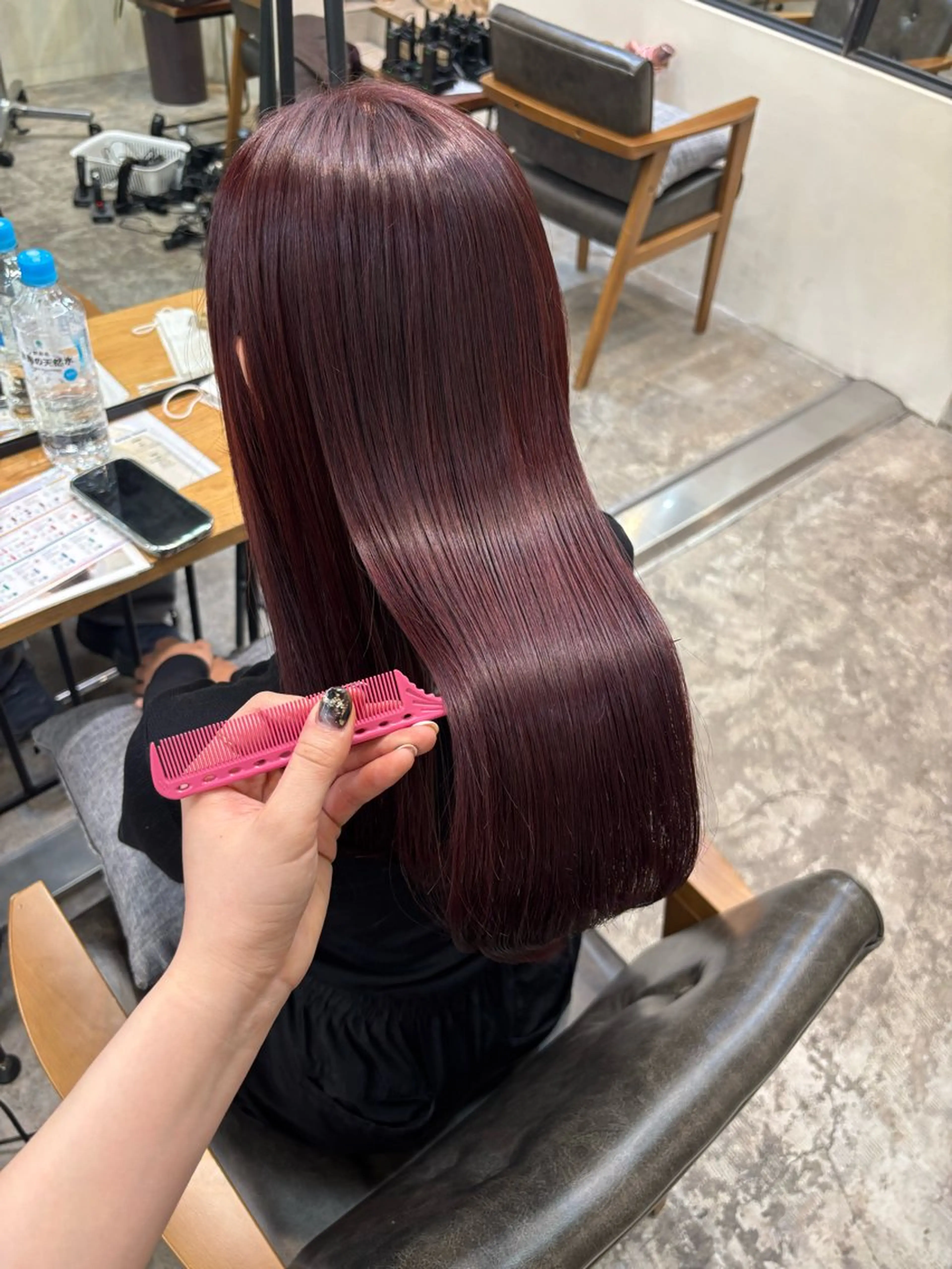 セミロング Belle 新宿店所属・🐰パーマモデル 募集中/ゆな🐰のヘアスタイル