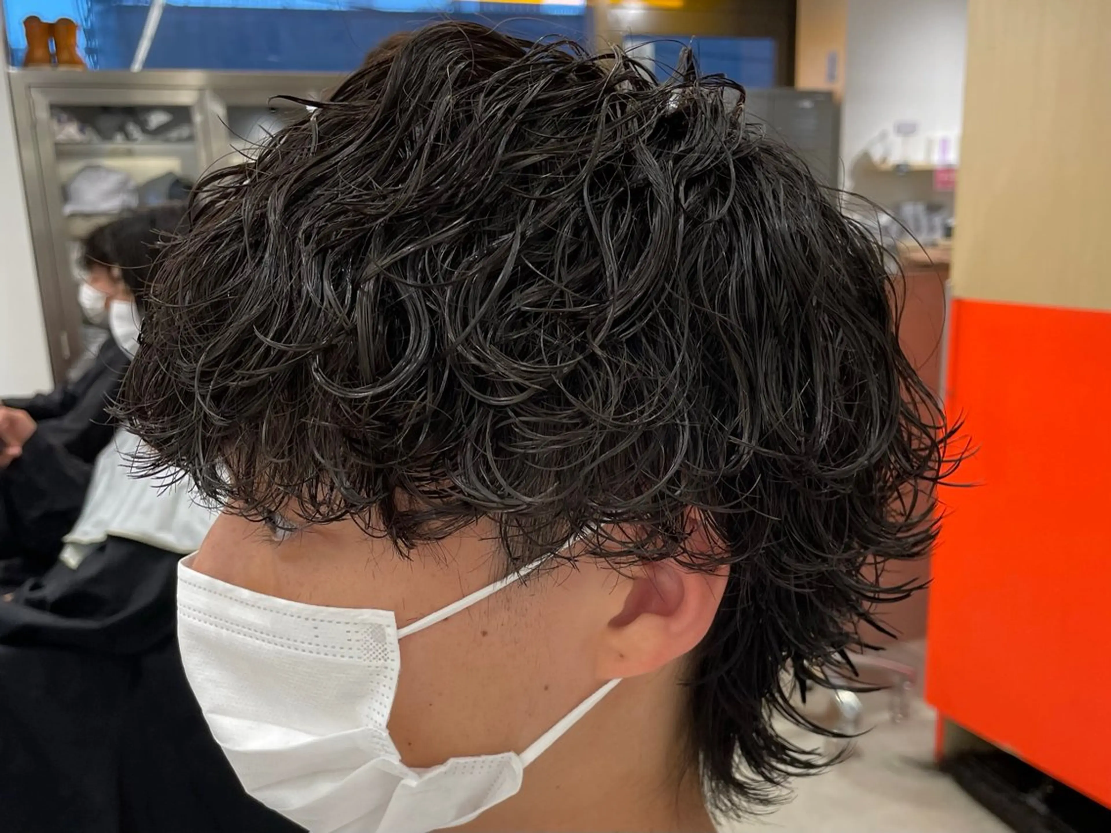 ミディアム パーマ メンズ fifth 山中達也のヘアスタイル