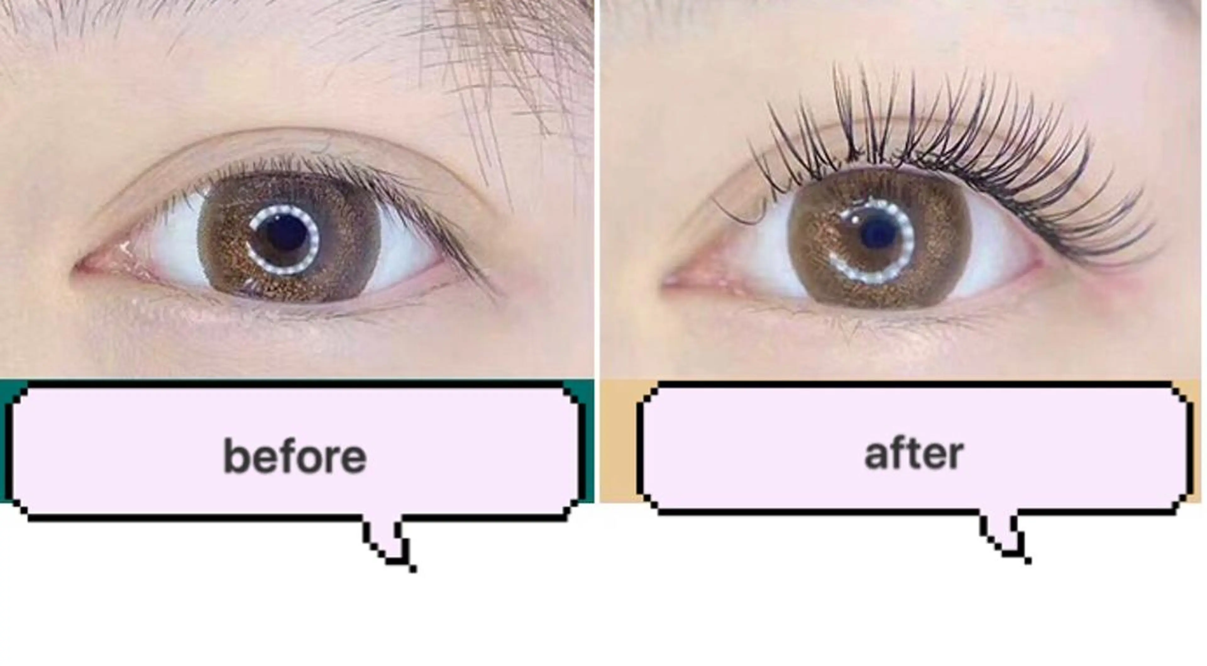 【再来】フラットラッシュ　100本(両目)の写真