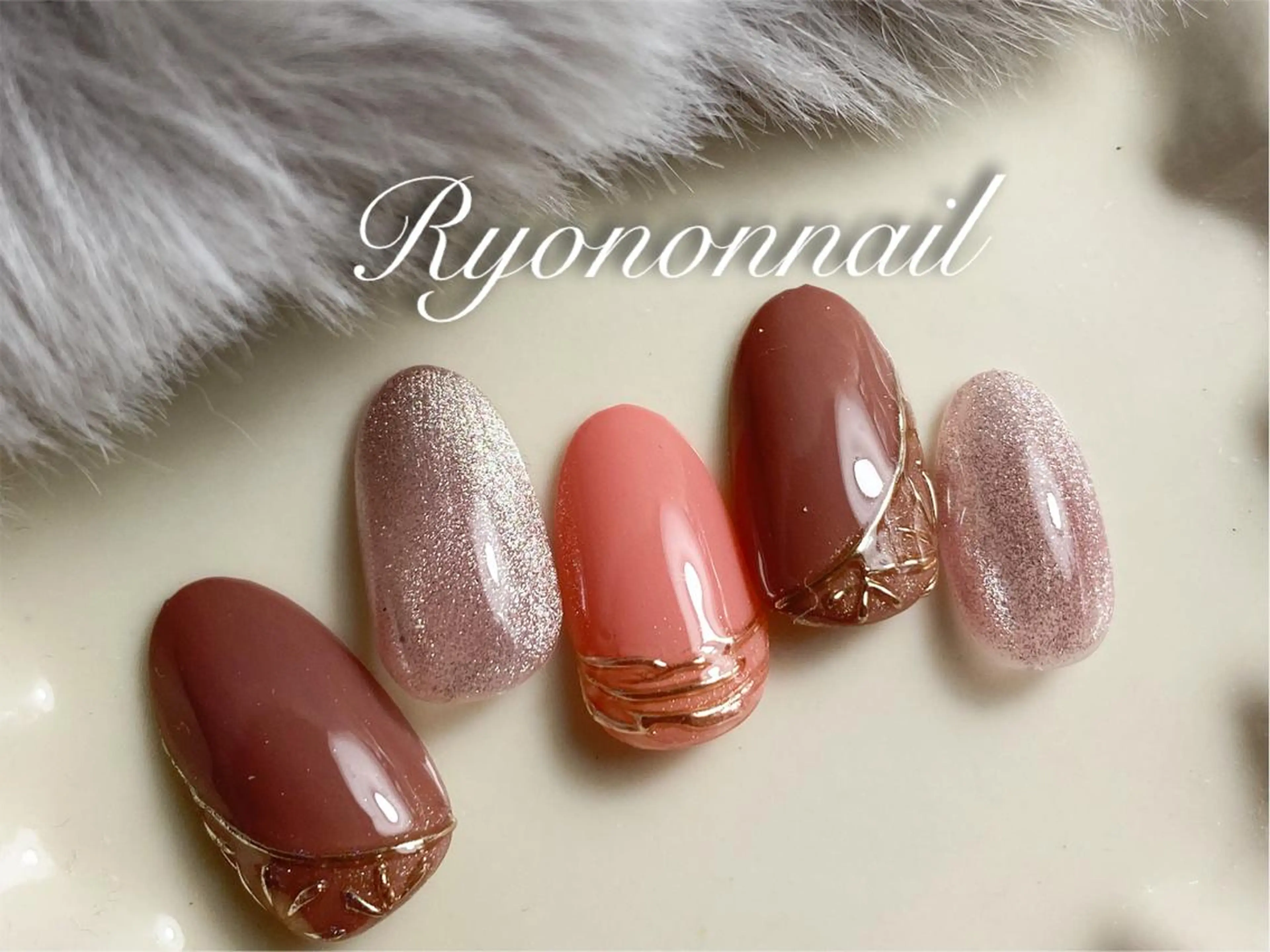 ネイル Ryononnail(リョノンネイル)所属・Ryononnail 上谷典子のネイルデザイン