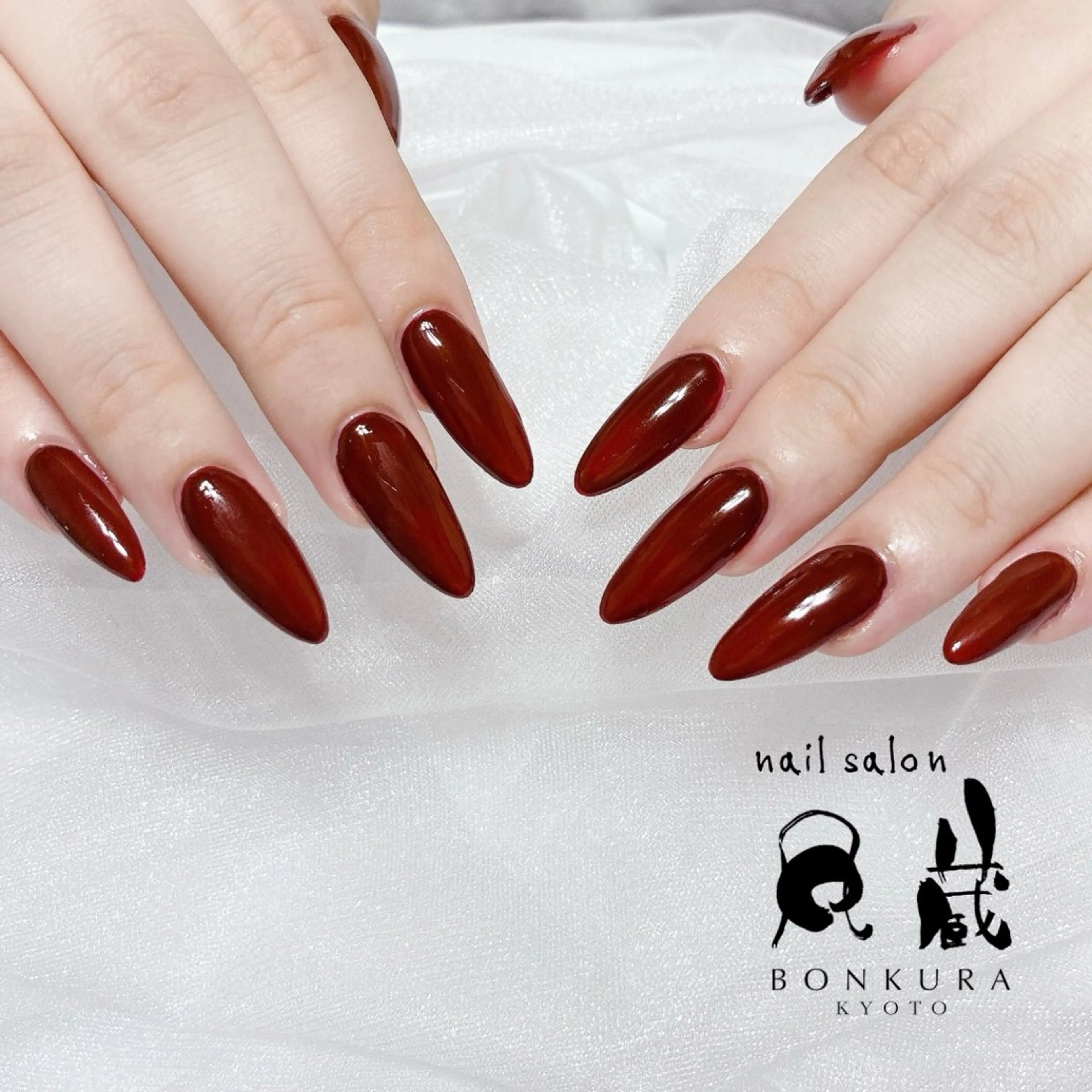 長さ出し+ワンカラーの写真