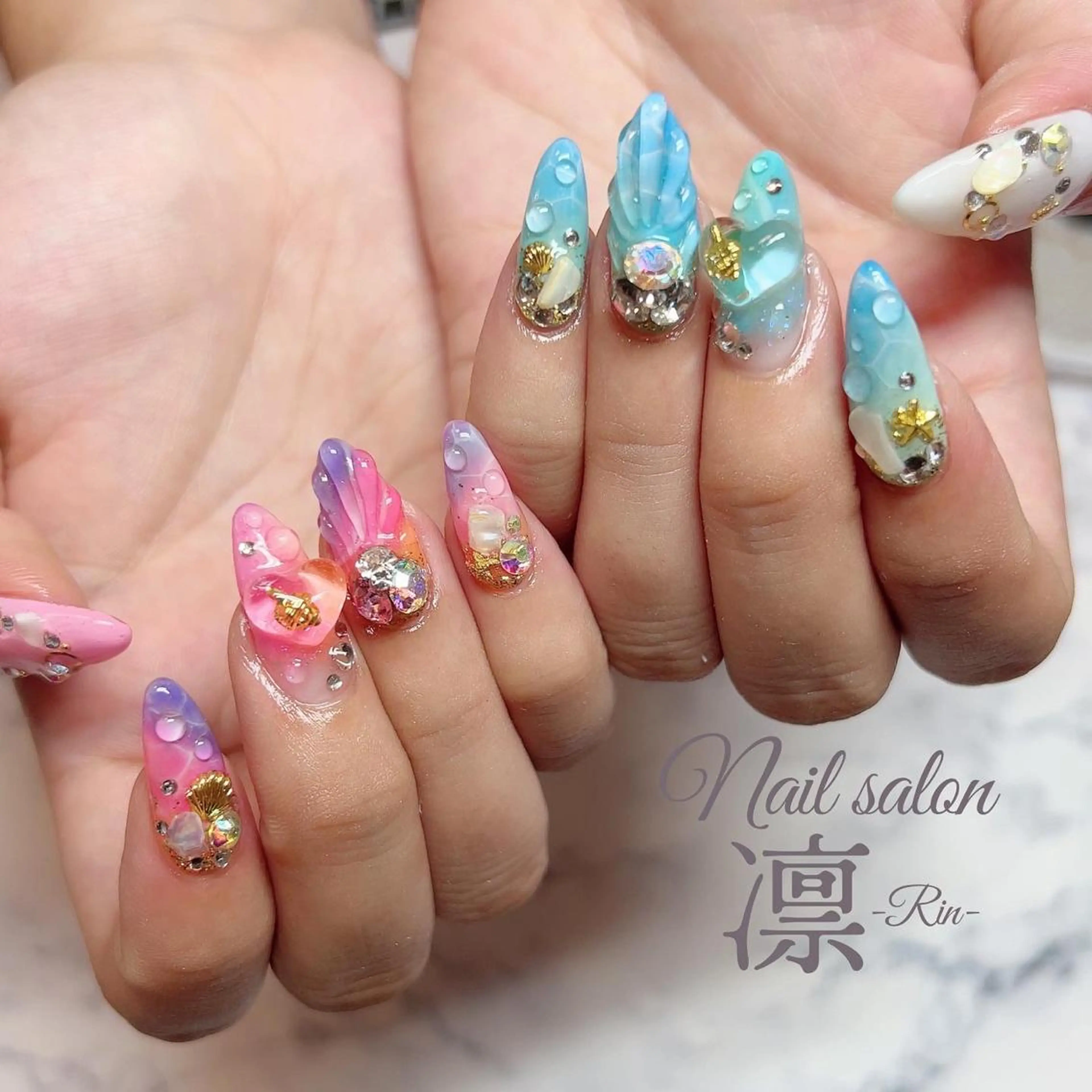 ネイル ジェルネイル private salon凛のネイルデザイン