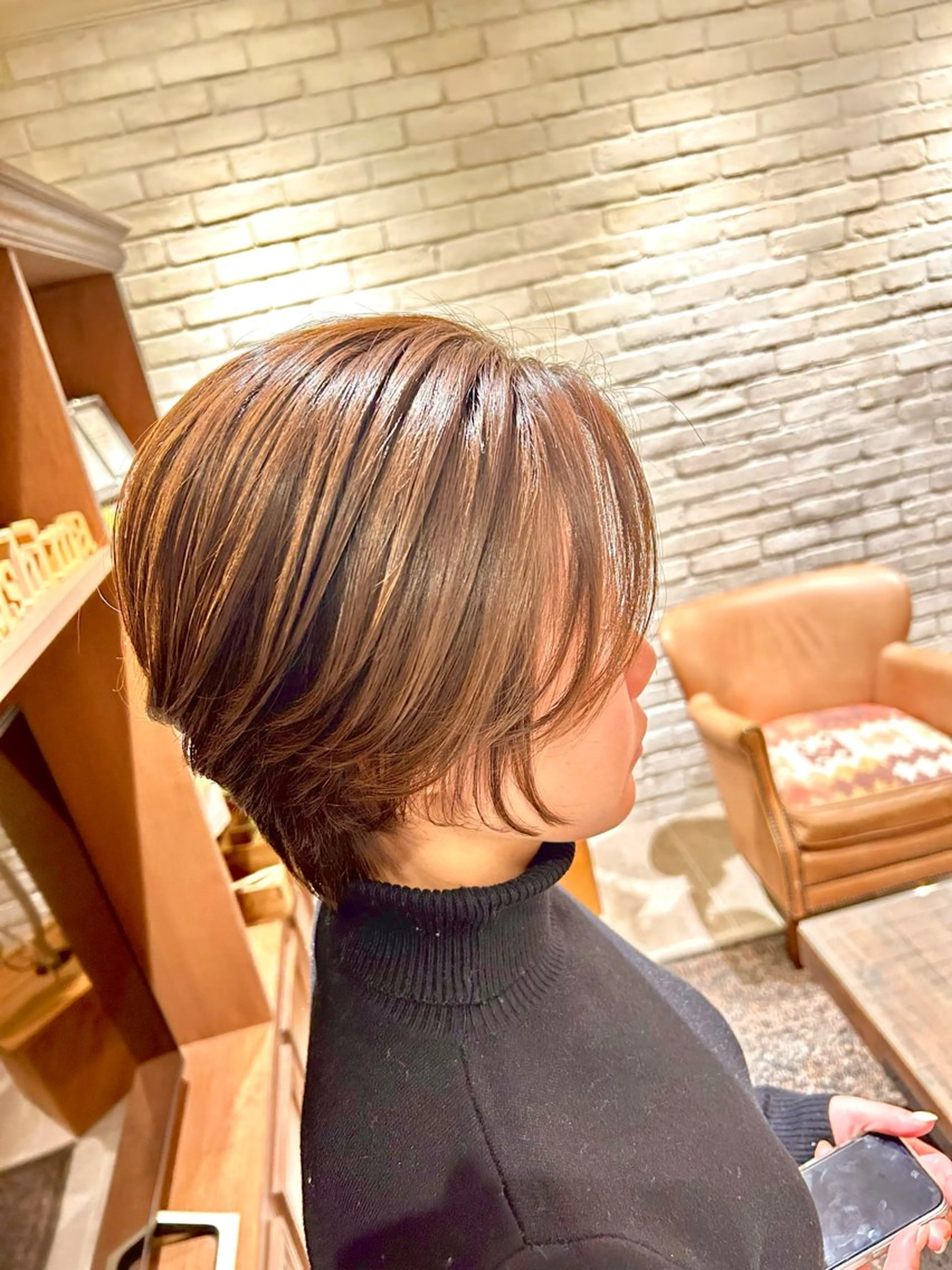 ショート ショートヘア 宇川 湧也のヘアスタイル