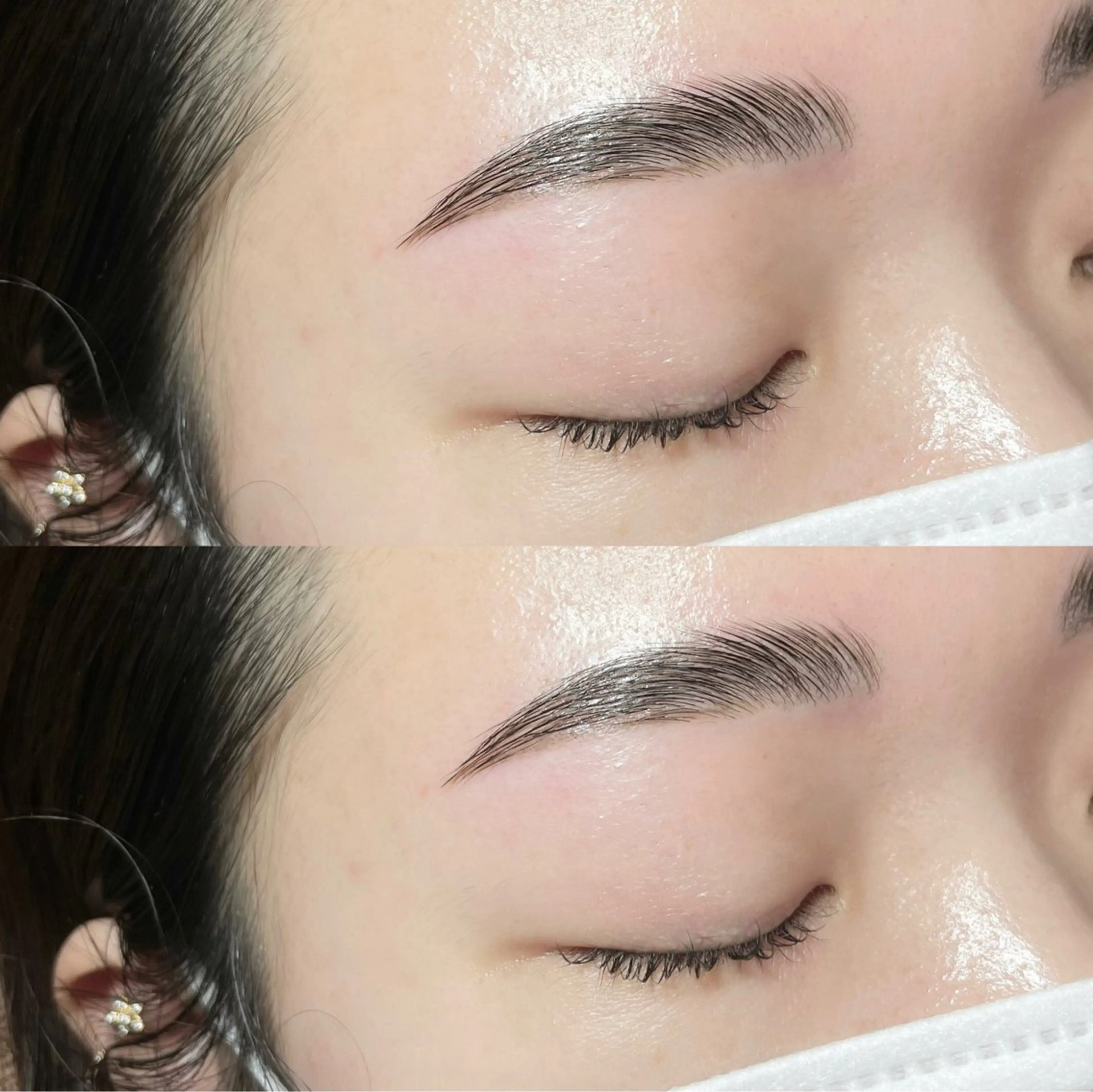 🤍眉毛の毛流れ改善🤍🆕ハリウッドブロウリフト(眉WAX付き)の写真
