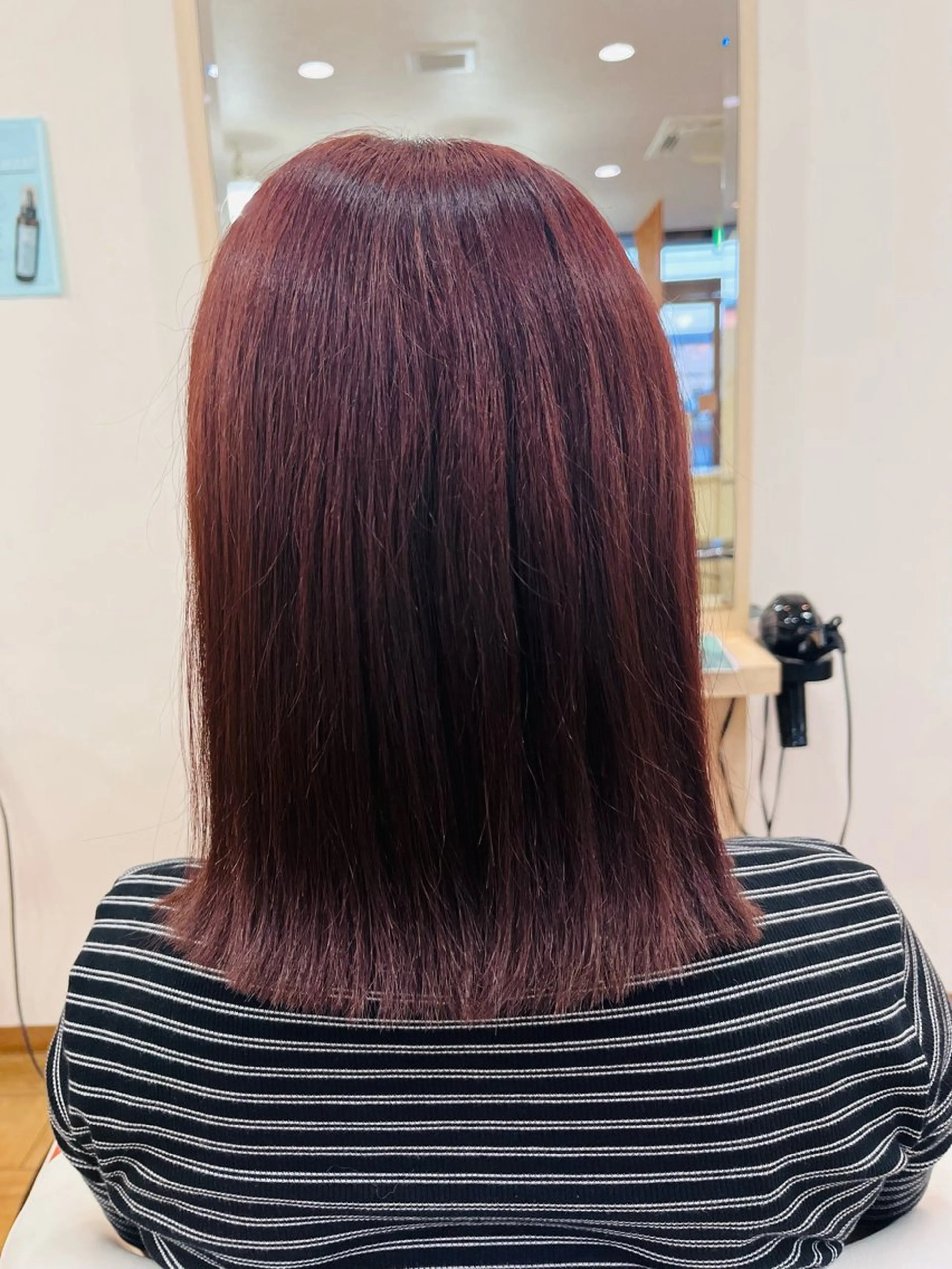 ミディアム 横山 水空のヘアスタイル