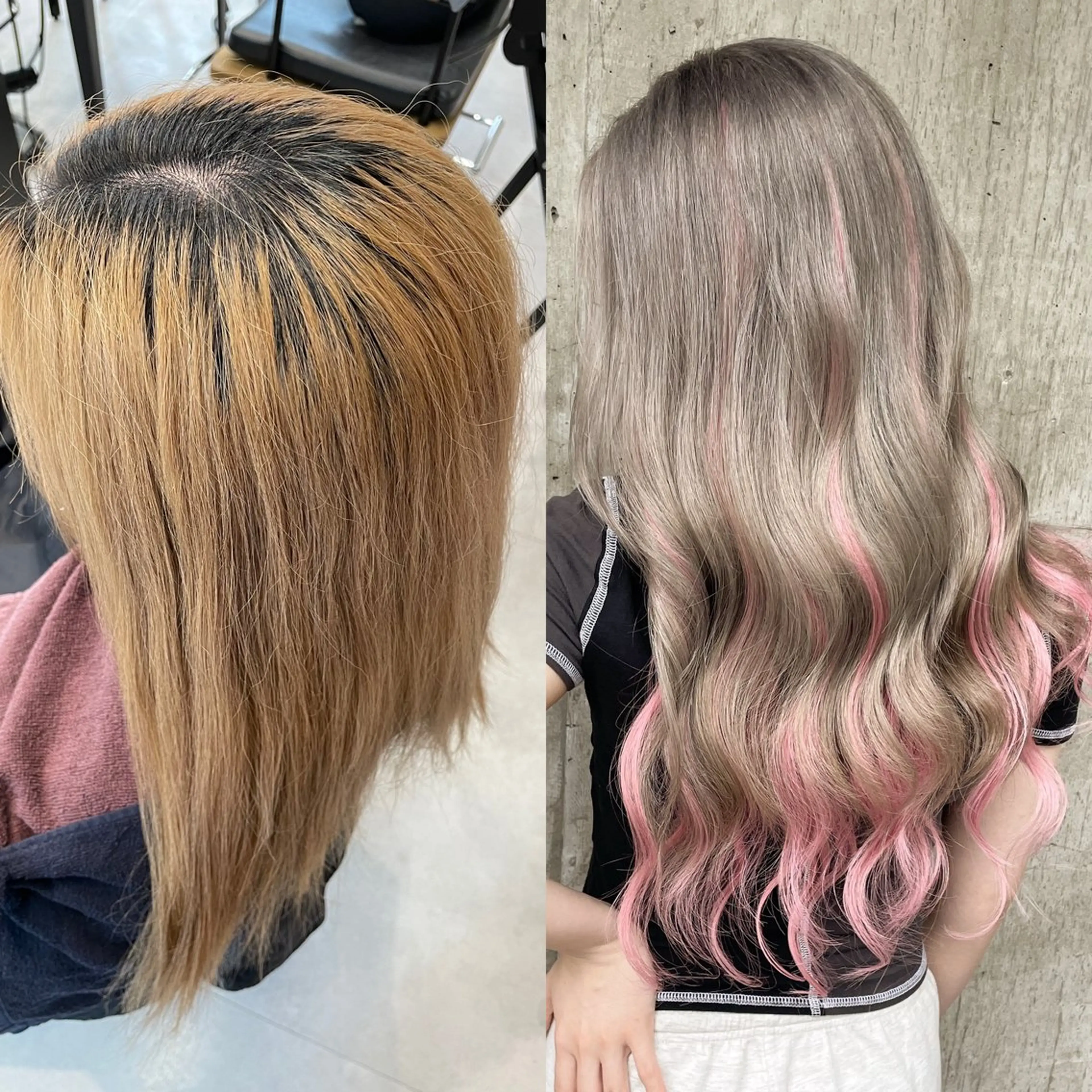 ロング カラー ヘアアレンジ エクステ カット ヘアカラー TATSUYA アートディレクターのヘアスタイル