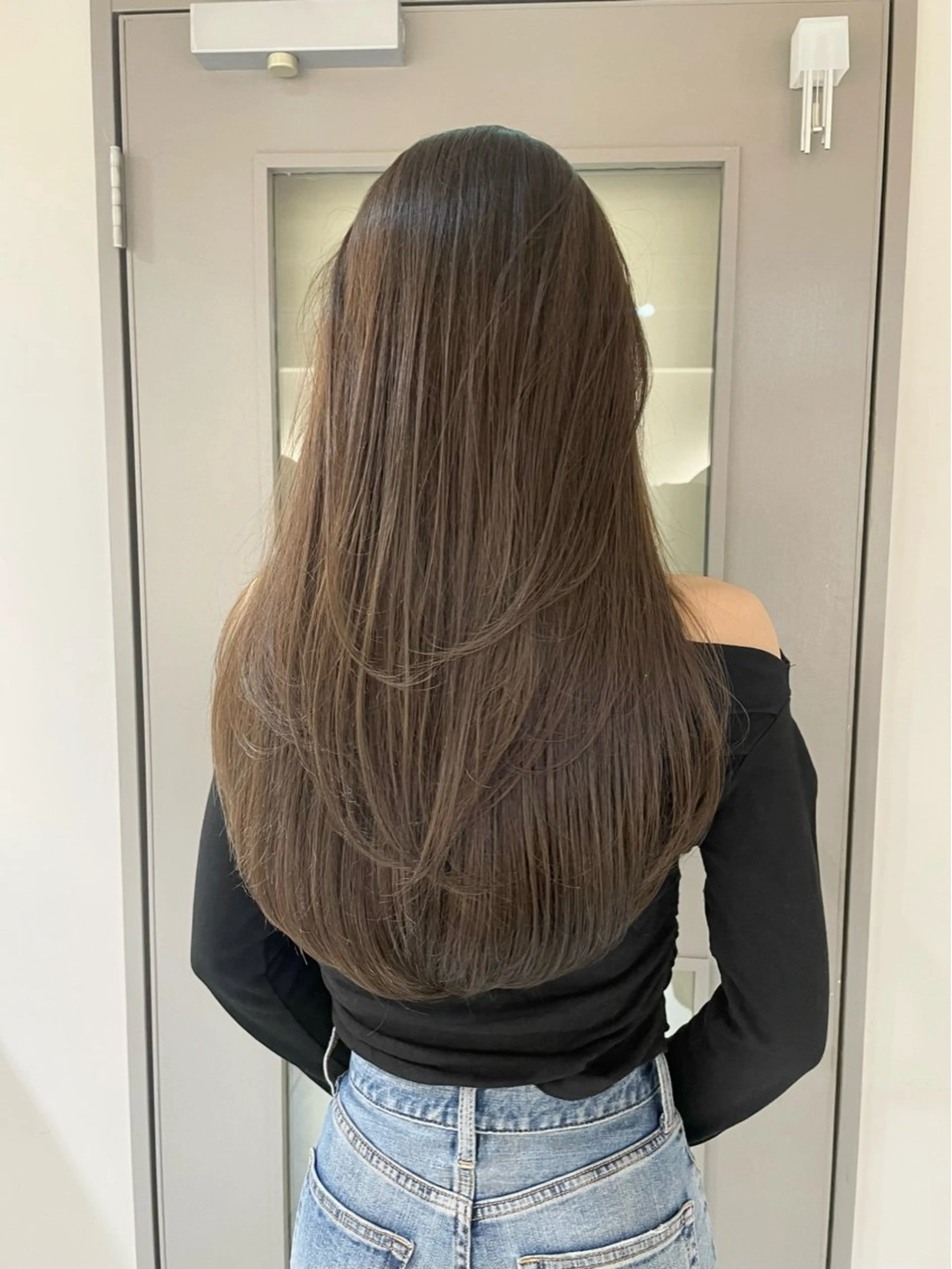 【ブリーチなしWカラー】カット+ダブルカラー+1stepトリートメントの写真