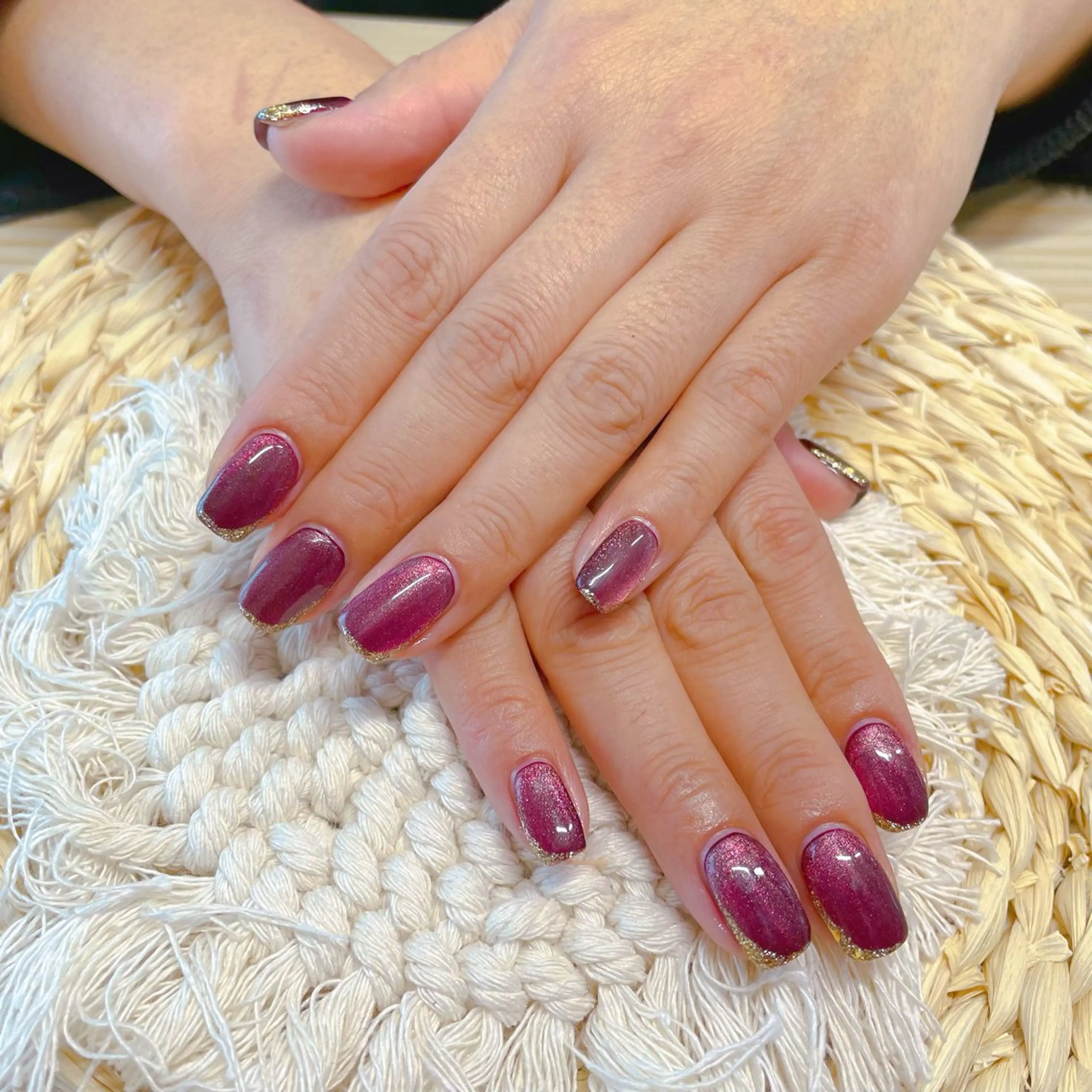 ネイル マグネットネイル ハンドネイル Orchid Nailのネイルデザイン