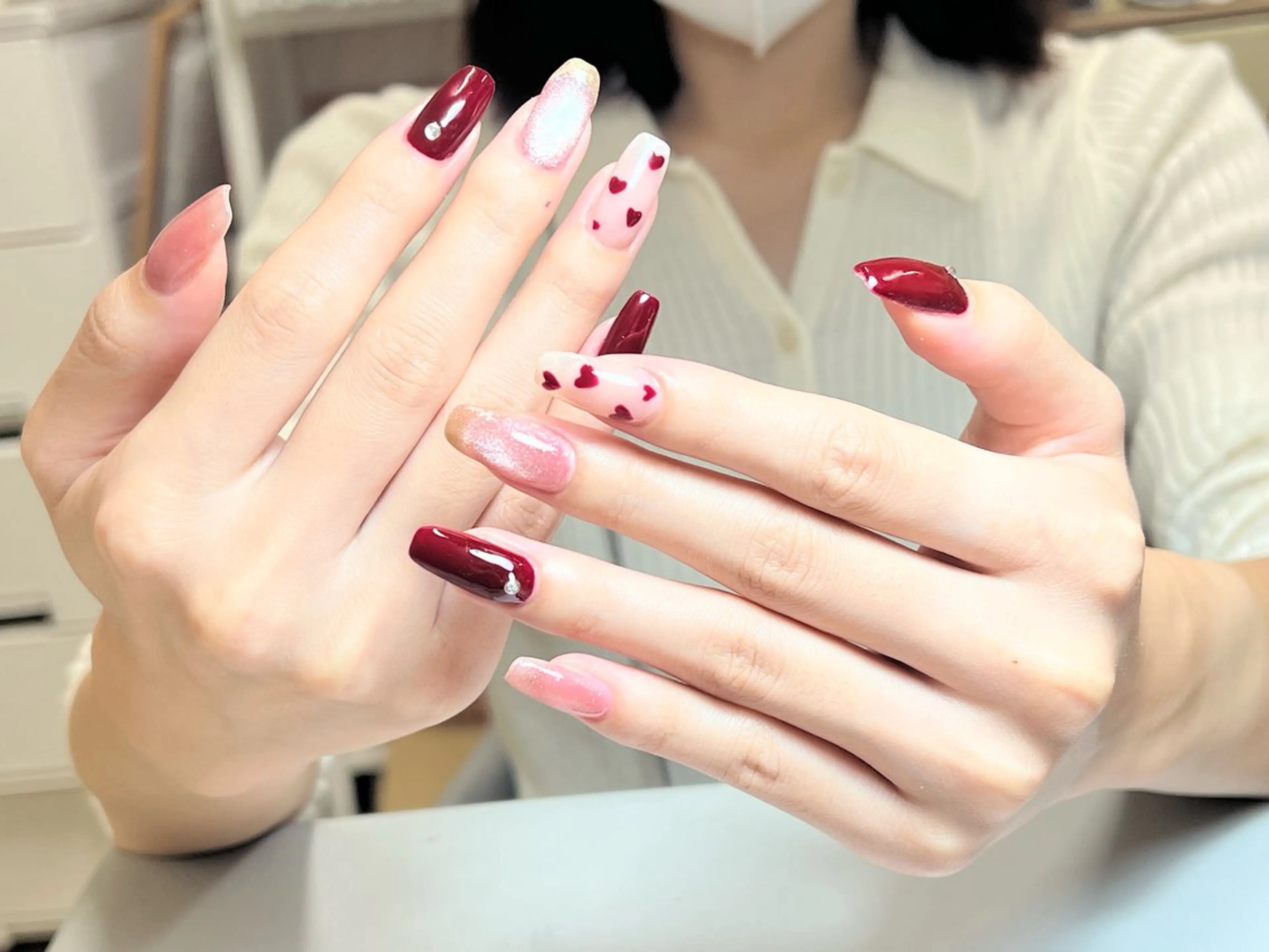 ネイル ハンドネイル ハンドケア イブ ネイリのネイルデザイン