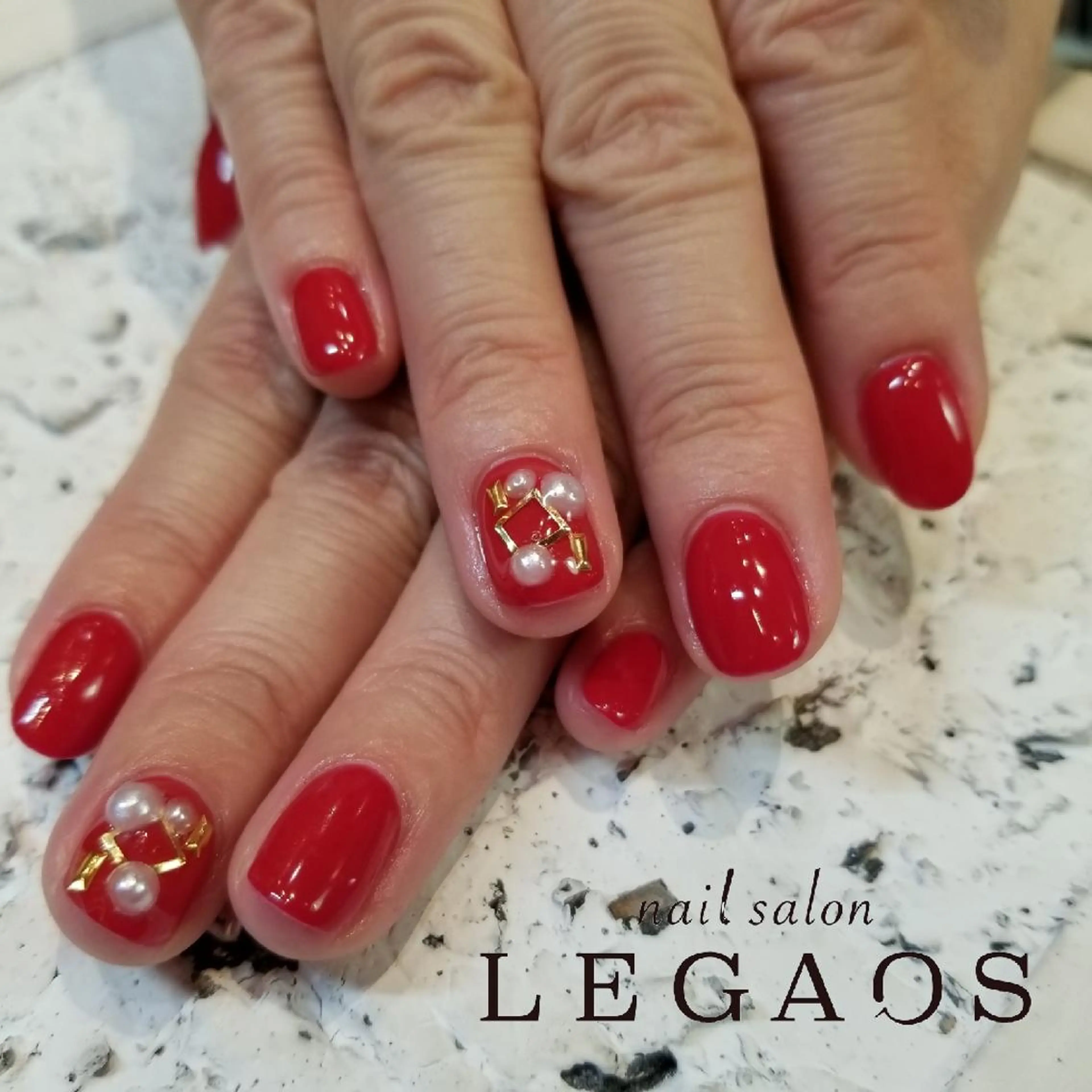 ネイル アートネイル ｾﾝﾀｰ南 LEGAOSともこのネイルデザイン