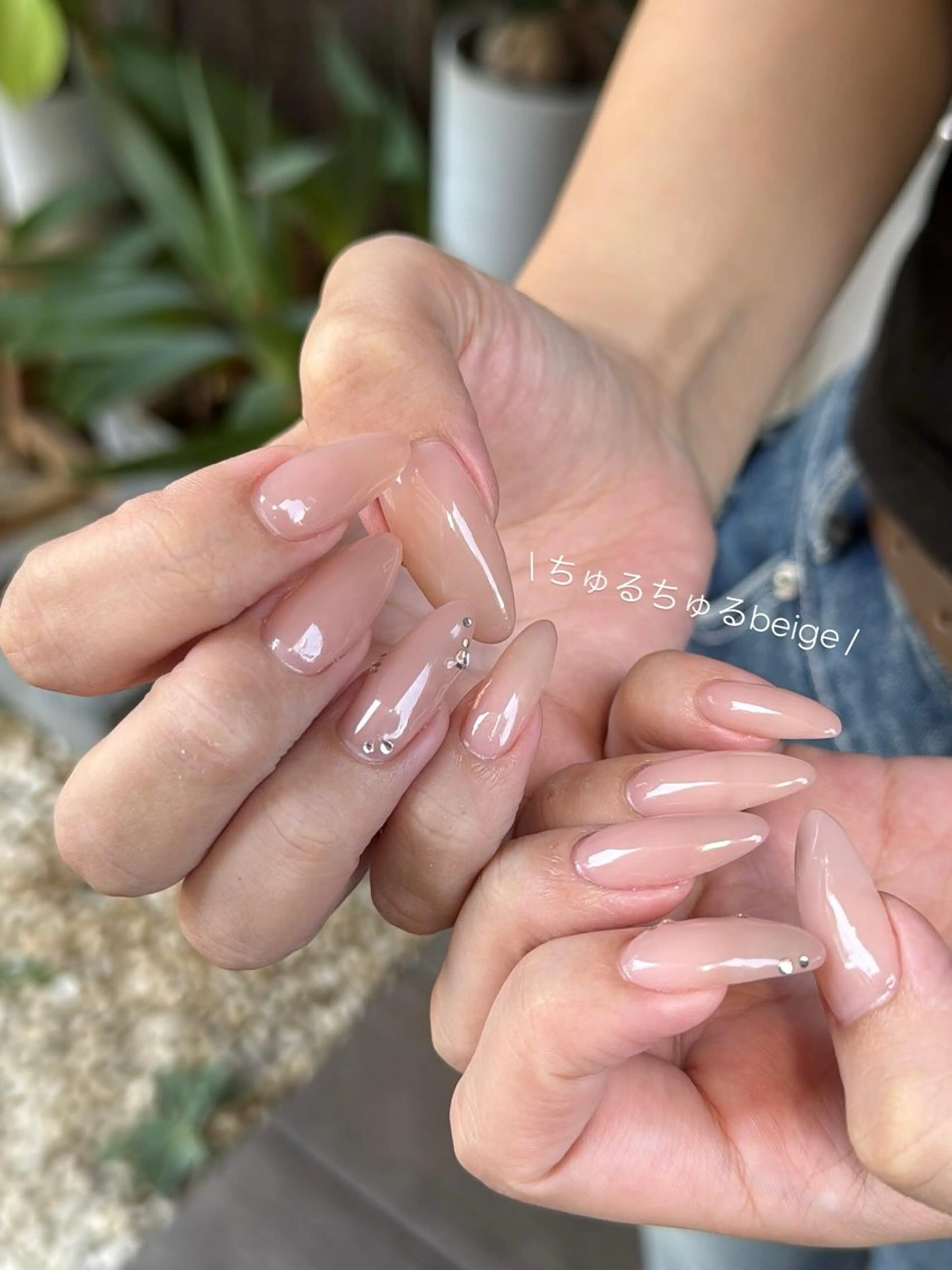 ネイル ニュアンスネイル シンプルネイル ハンドネイル SAKU  nail[サクネイル]所属・SAKU nail 作島茜のネイルデザイン