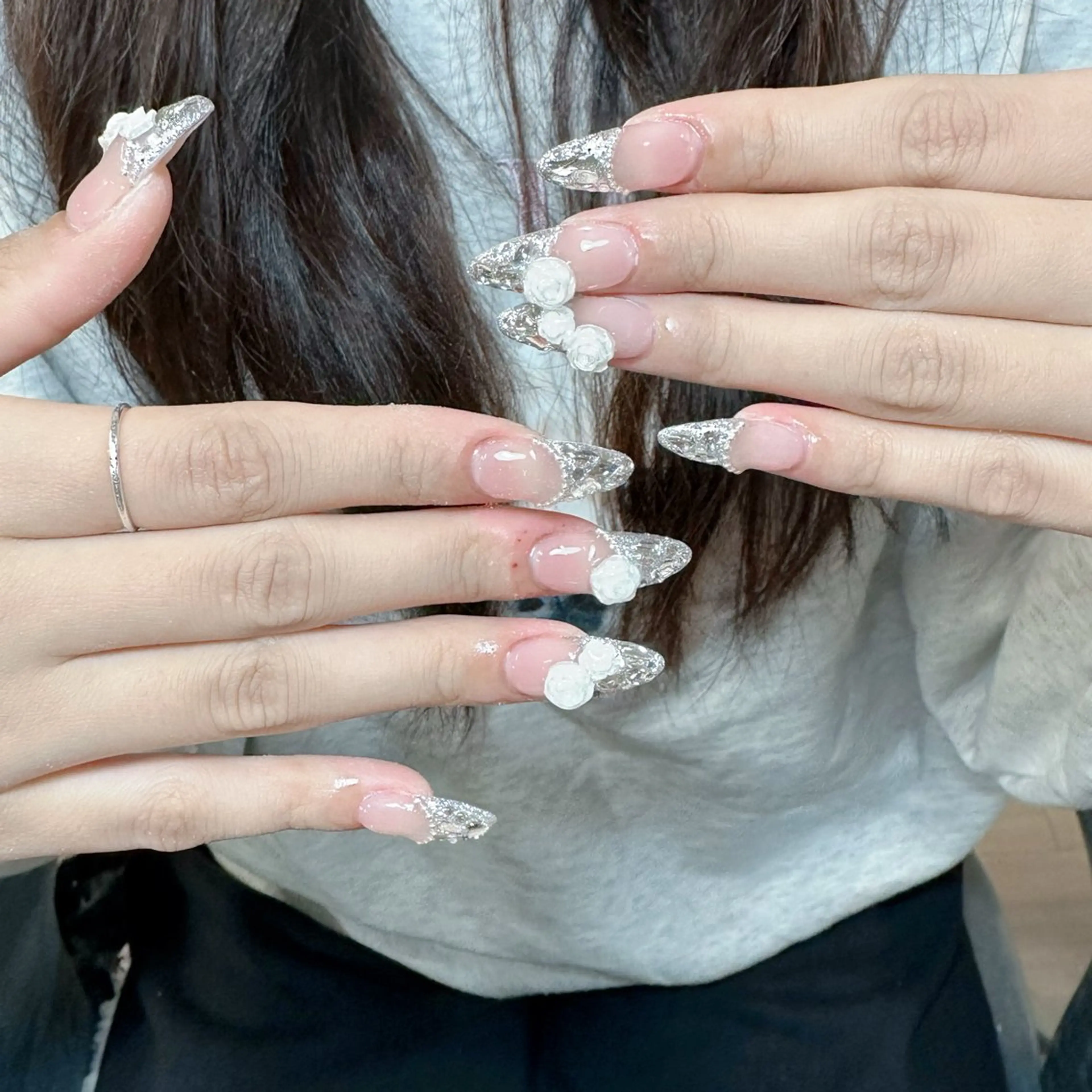 ネイル ハンドネイル 🍄Lemode 韓国風ネイル🍄のネイルデザイン