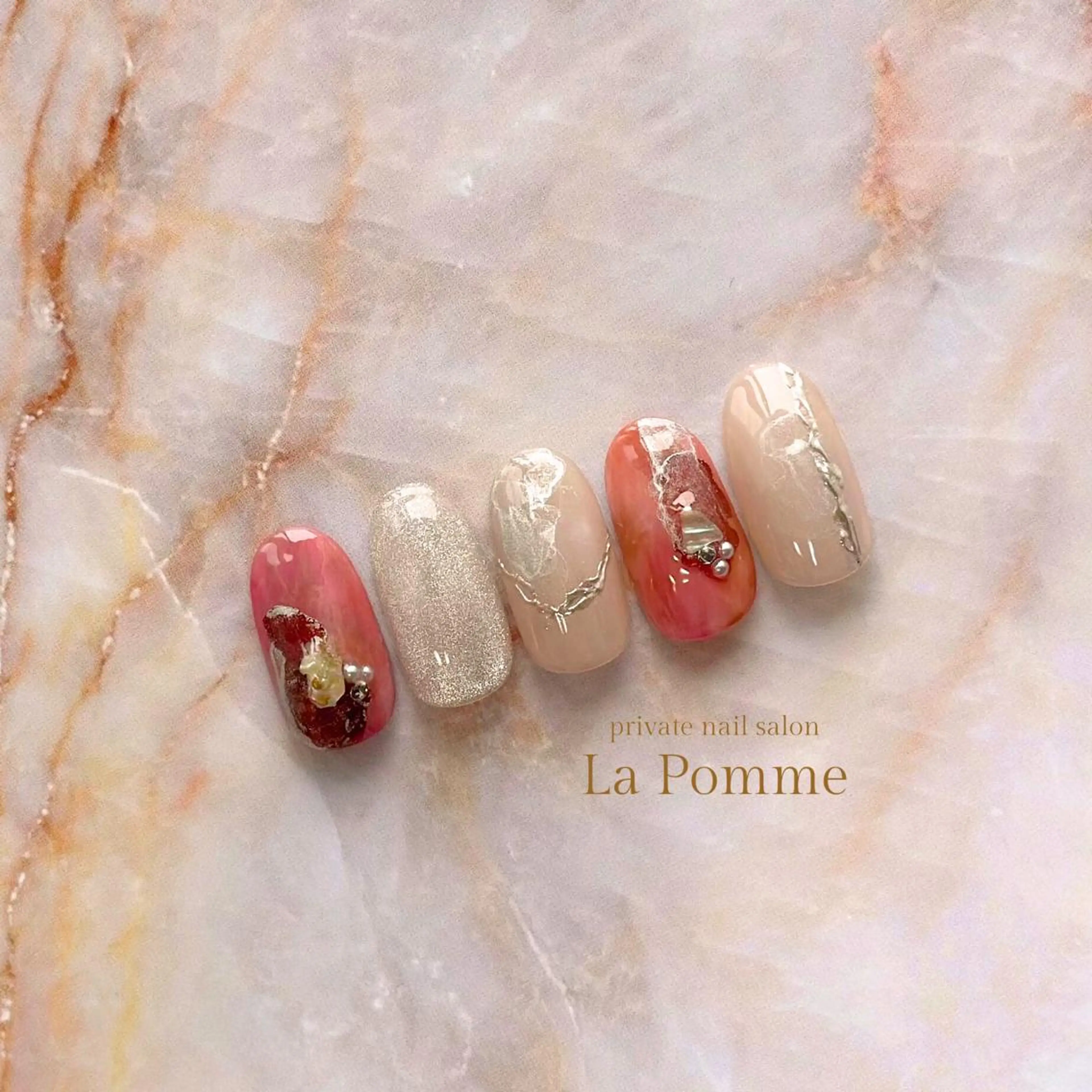 ネイル nail salon La Pommeのネイルデザイン