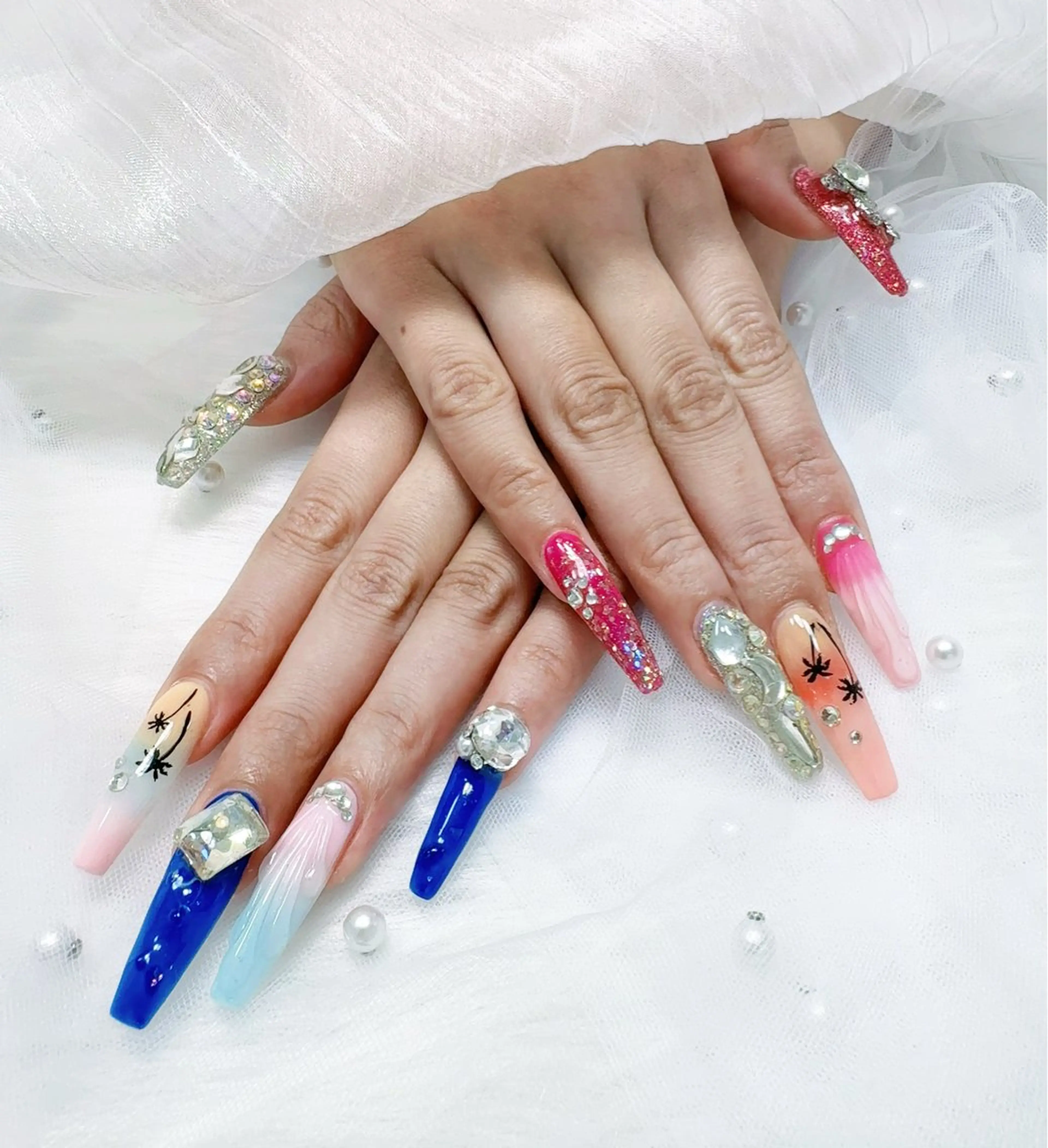 ネイル pink nailのネイルデザイン