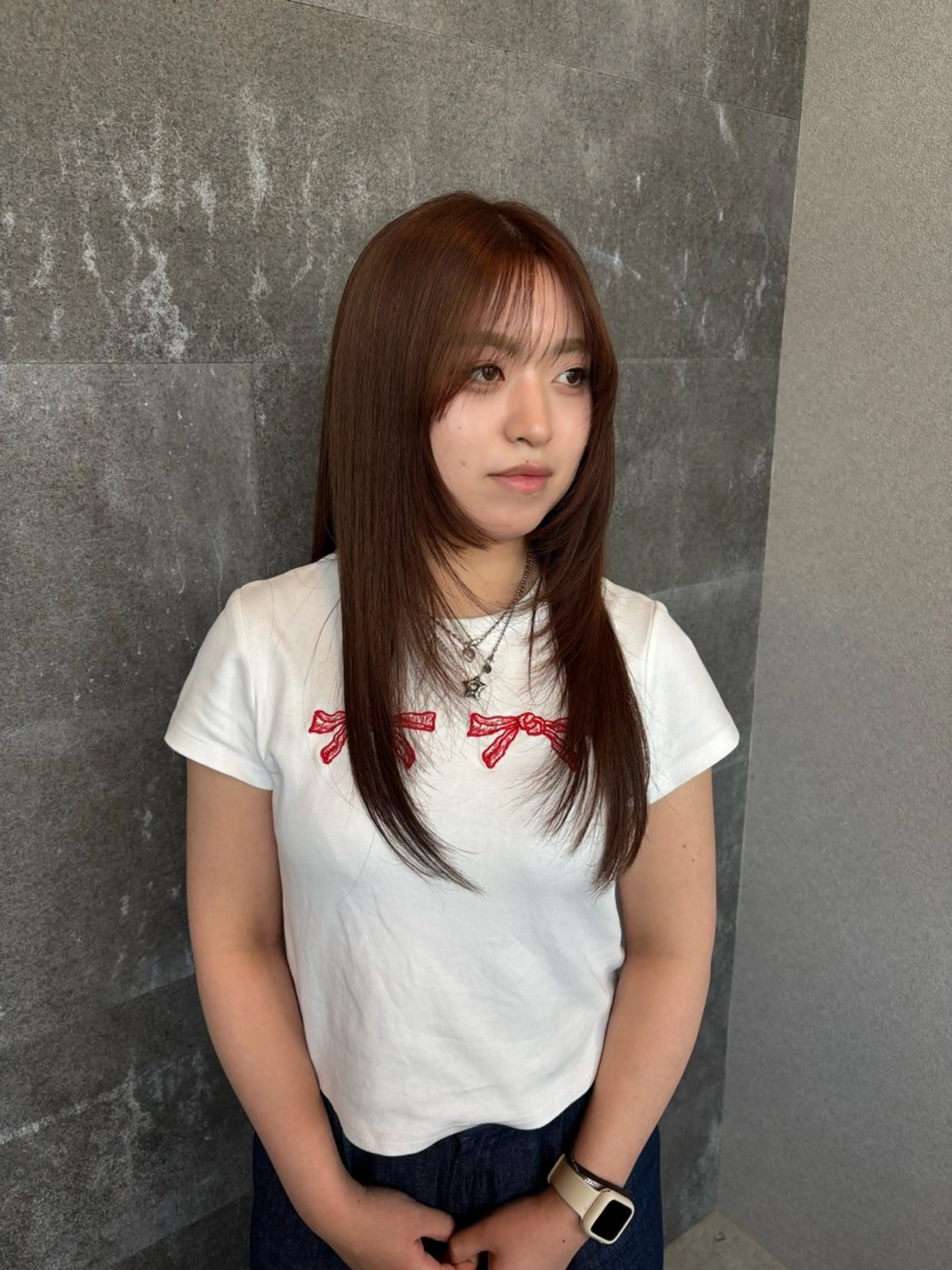 ロング カラー ブリーチ cyaco g所属・cyaco g aimiのヘアスタイル