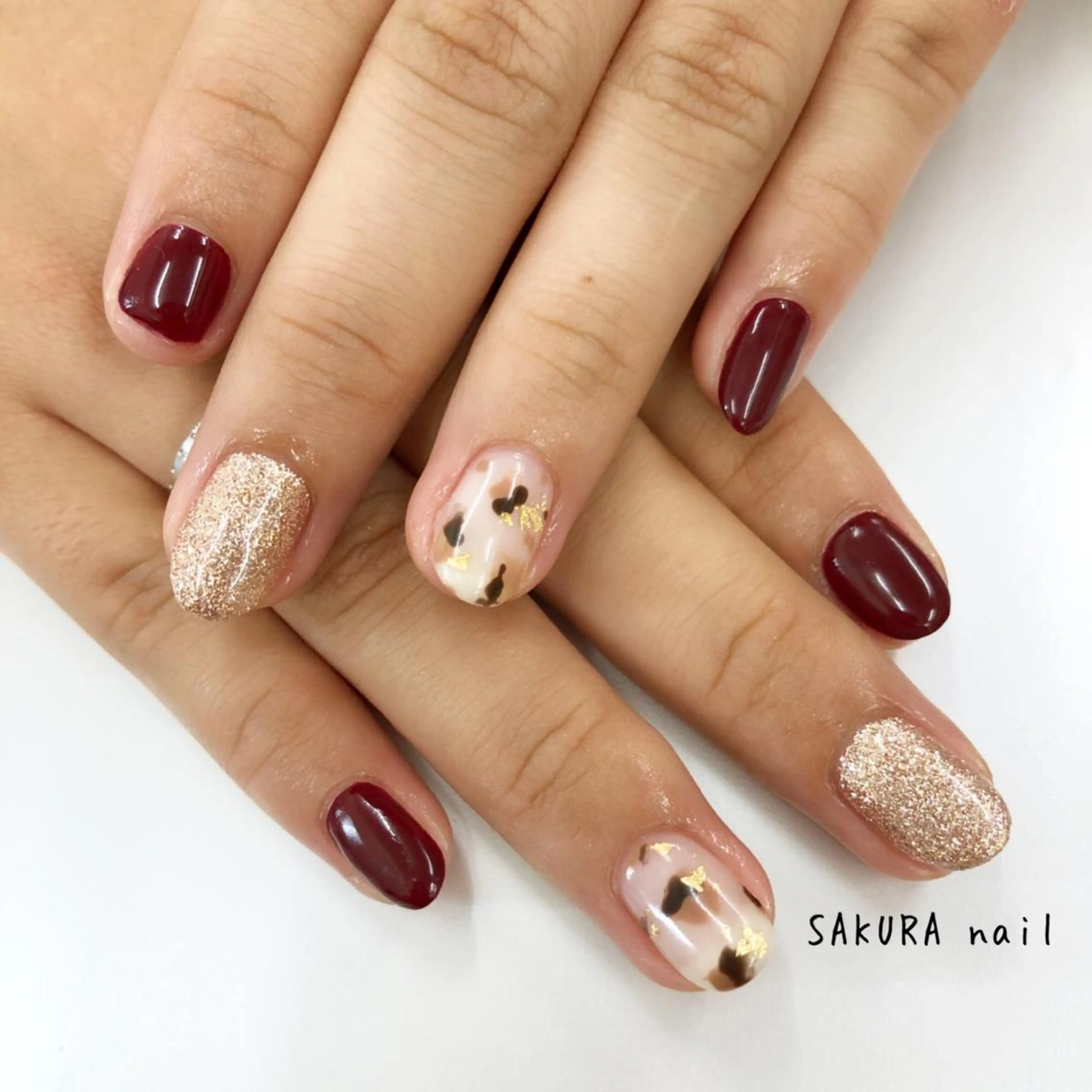 ネイル ハンドネイル SAKURA nailのネイルデザイン