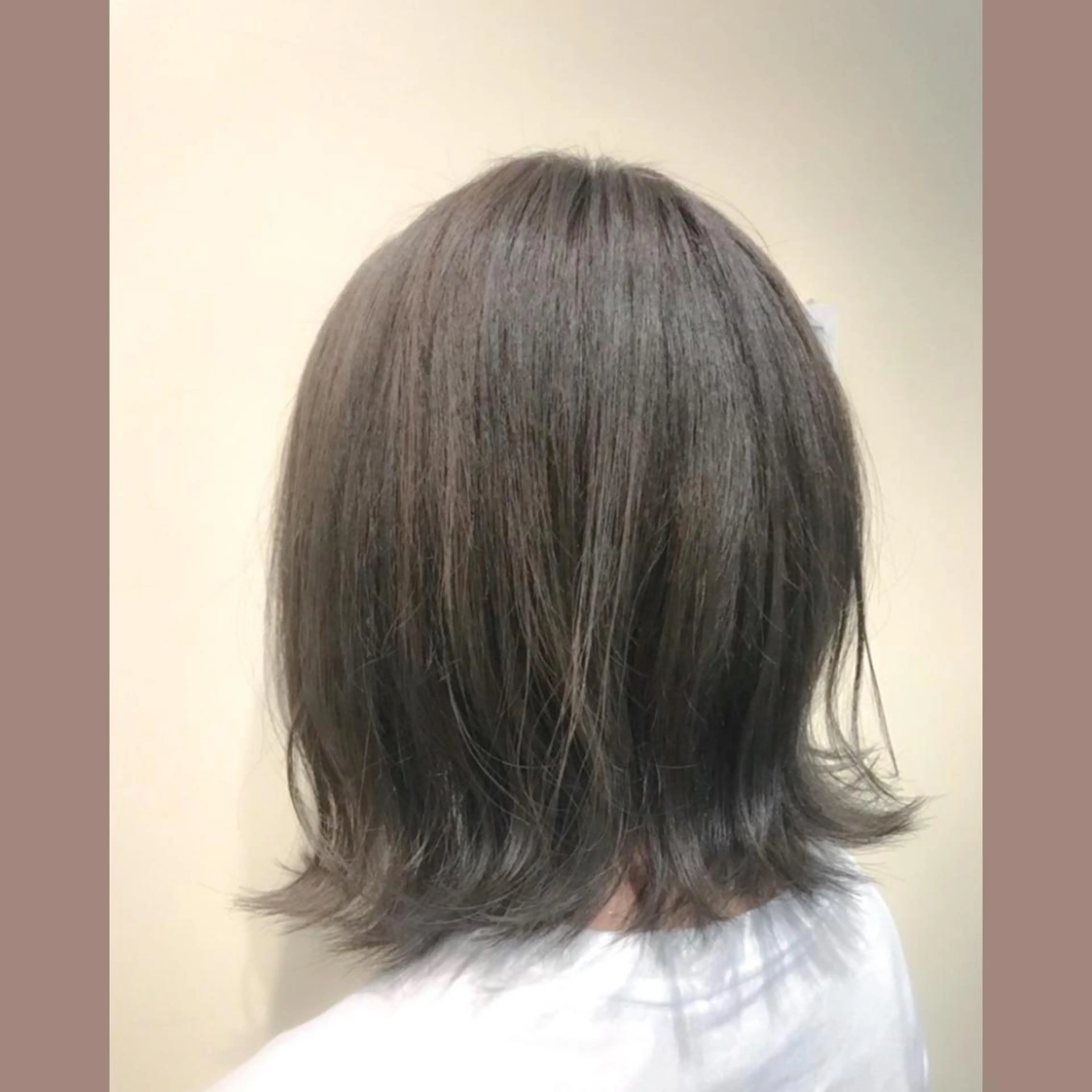 ミディアム 𓅰なかがわ ふみな𓅯のヘアスタイル