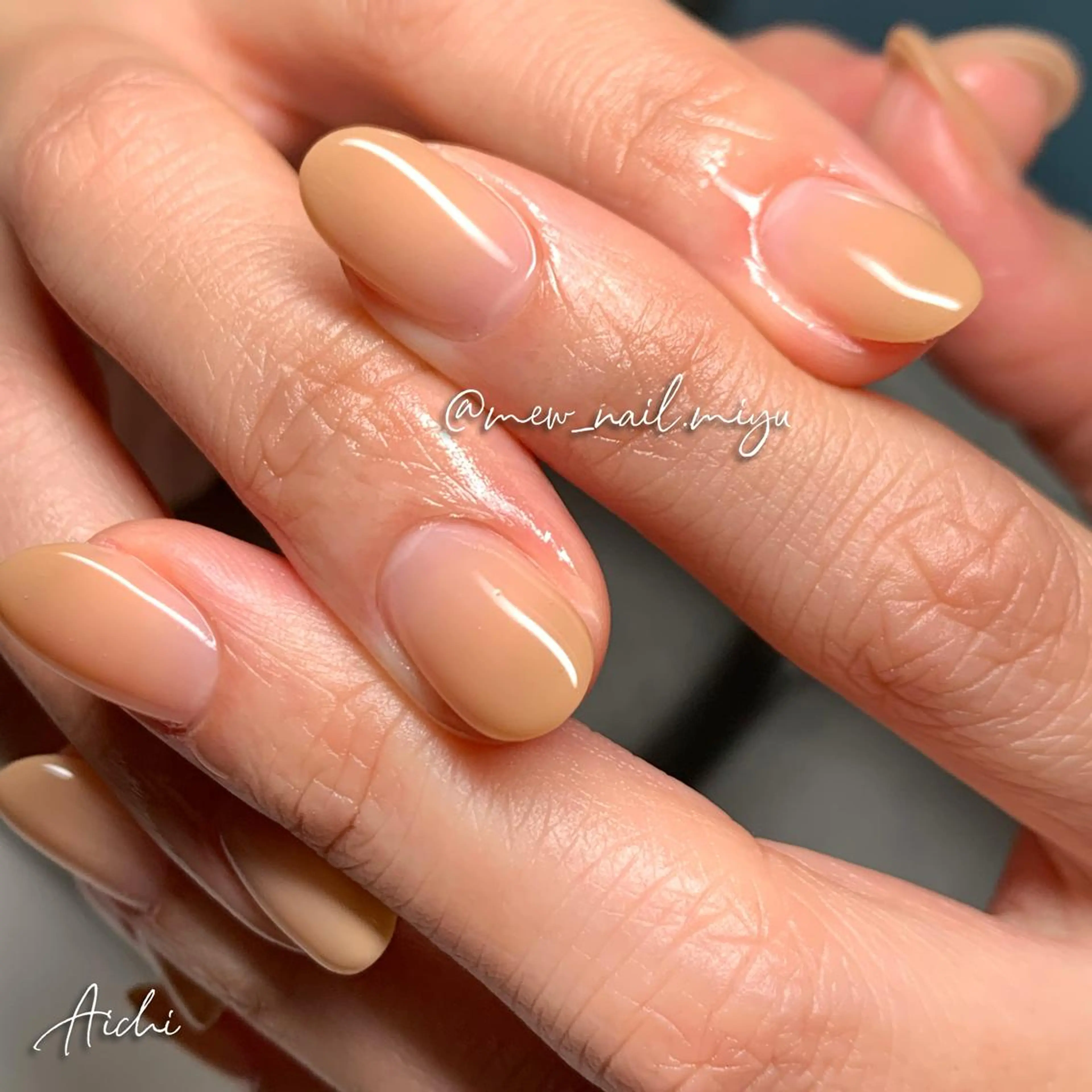 ネイル グラデーション オフィスネイル ハンドネイル miyu ☺︎のネイルデザイン