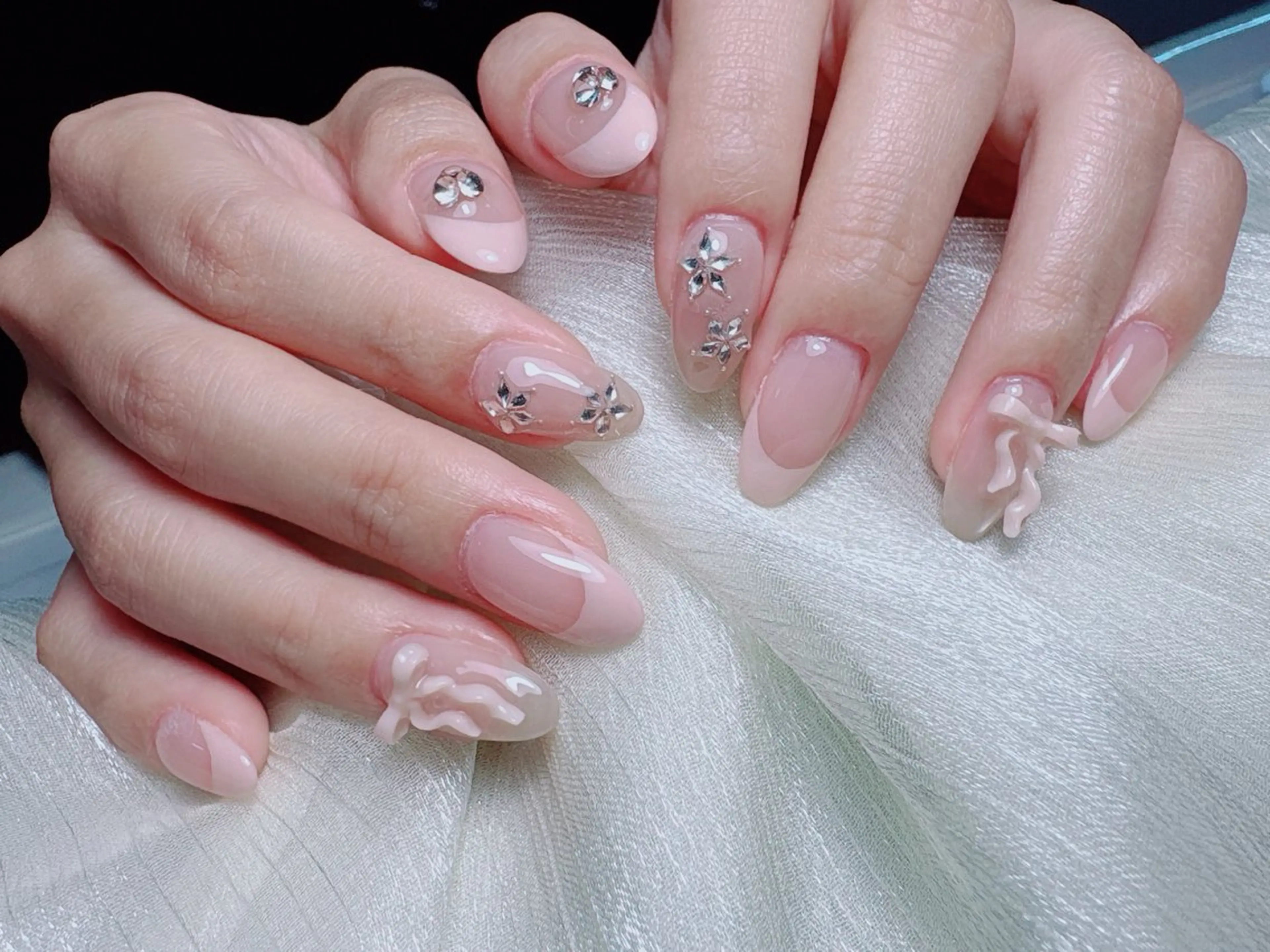 ネイル ハンドネイル Yuxi Beauty salon 【ユーシィー ビューティ サロン】所属・ユーシーネイルサロン 池田公園店のネイルデザイン