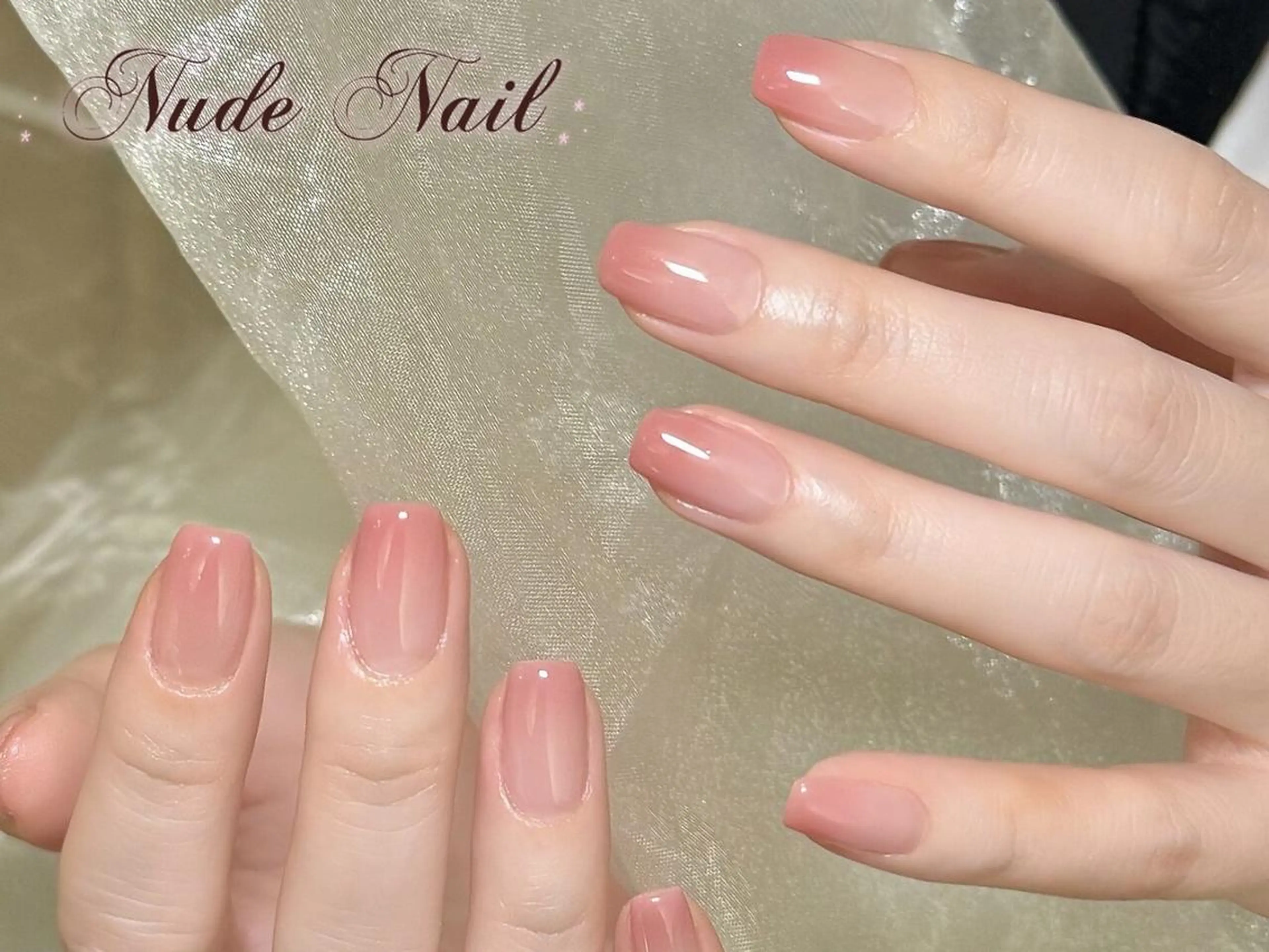 ネイル チークネイル 長さ出し フットネイル フレンチネイル ジェルネイル ヌドネイルスタジオ もものネイルデザイン