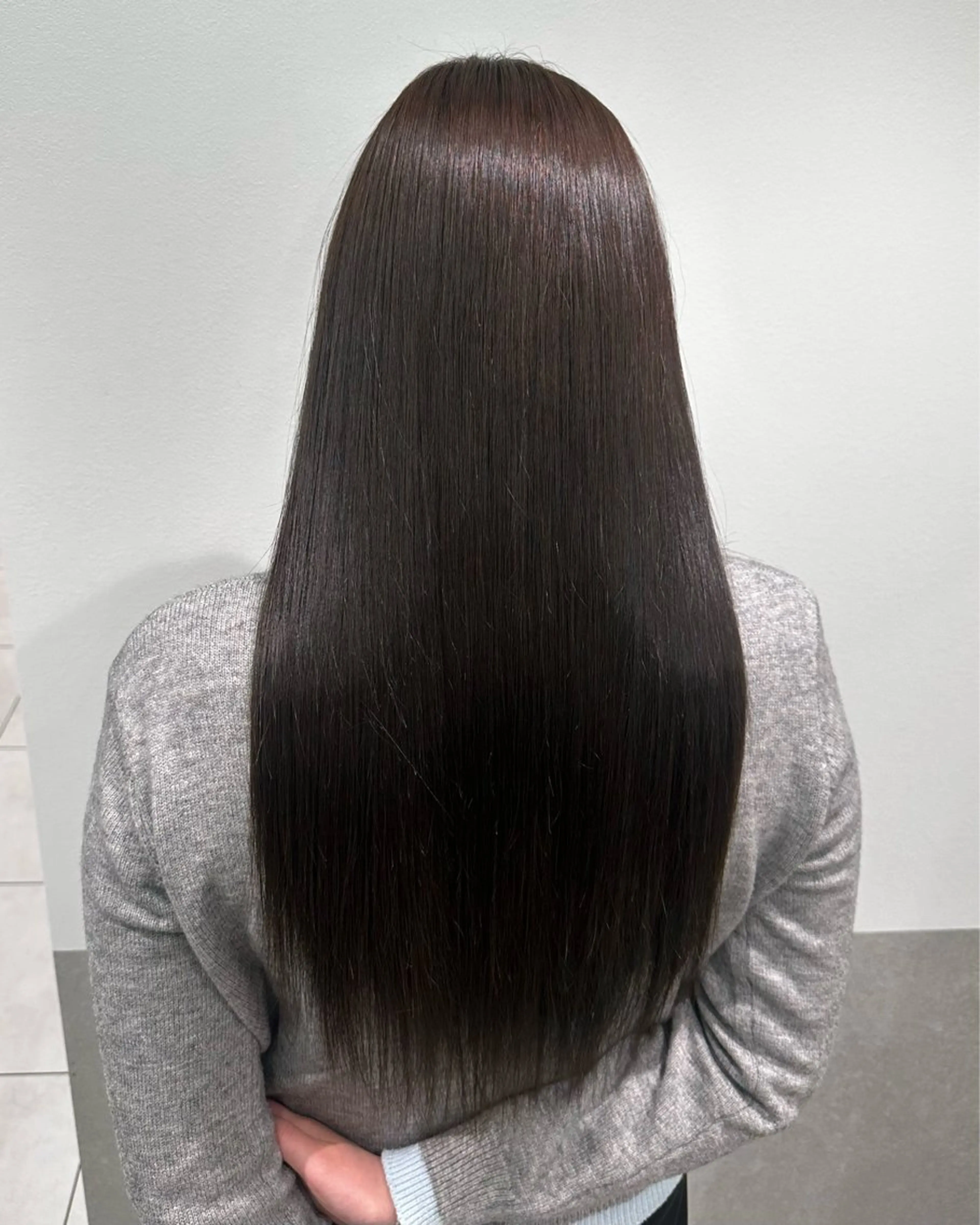 ロング 縮毛矯正 🫧髪質改善🫧 マツモトのヘアスタイル