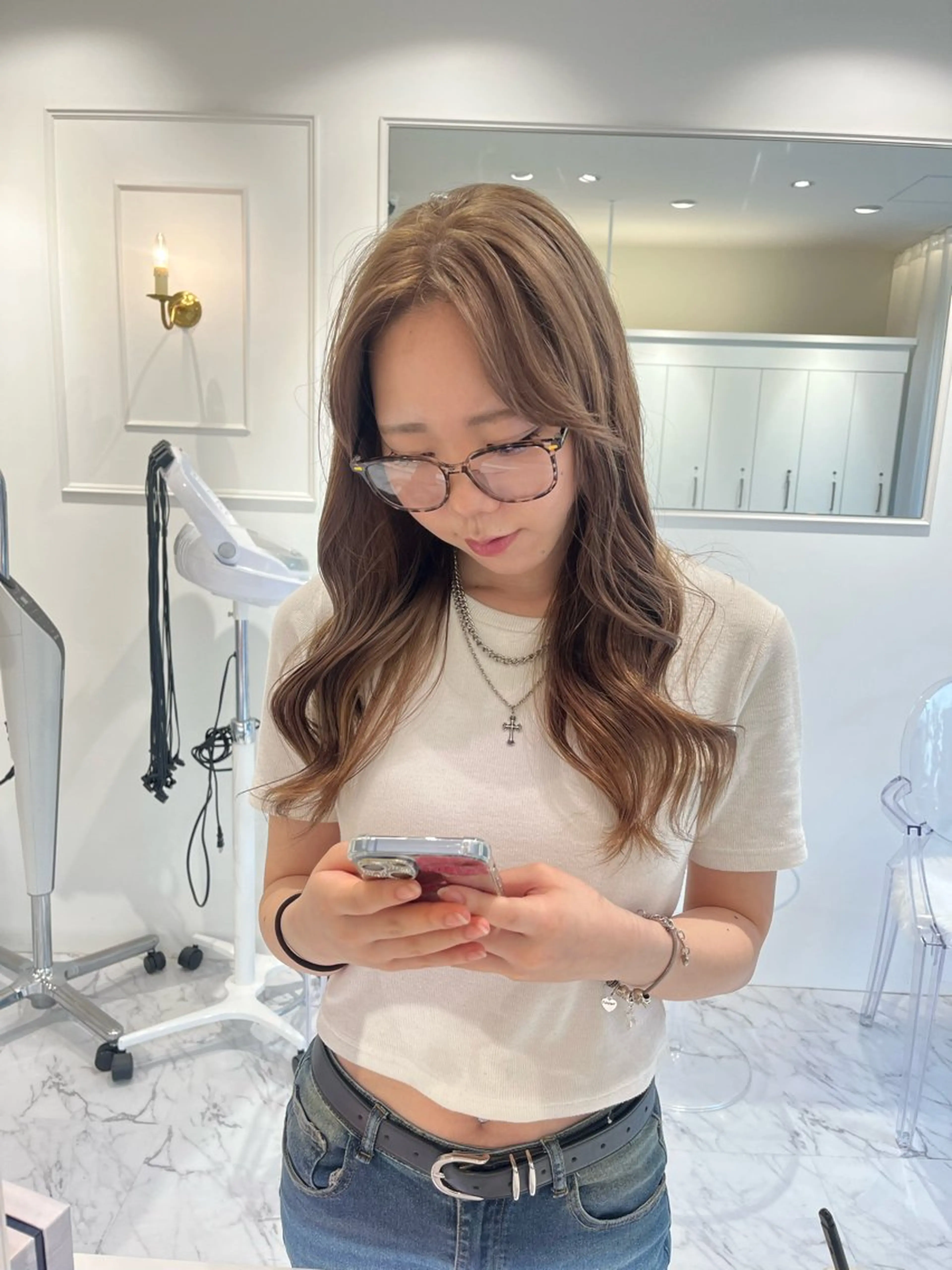 ロング ヘアカラー ParveMix /石田 佳澄🩶のヘアスタイル