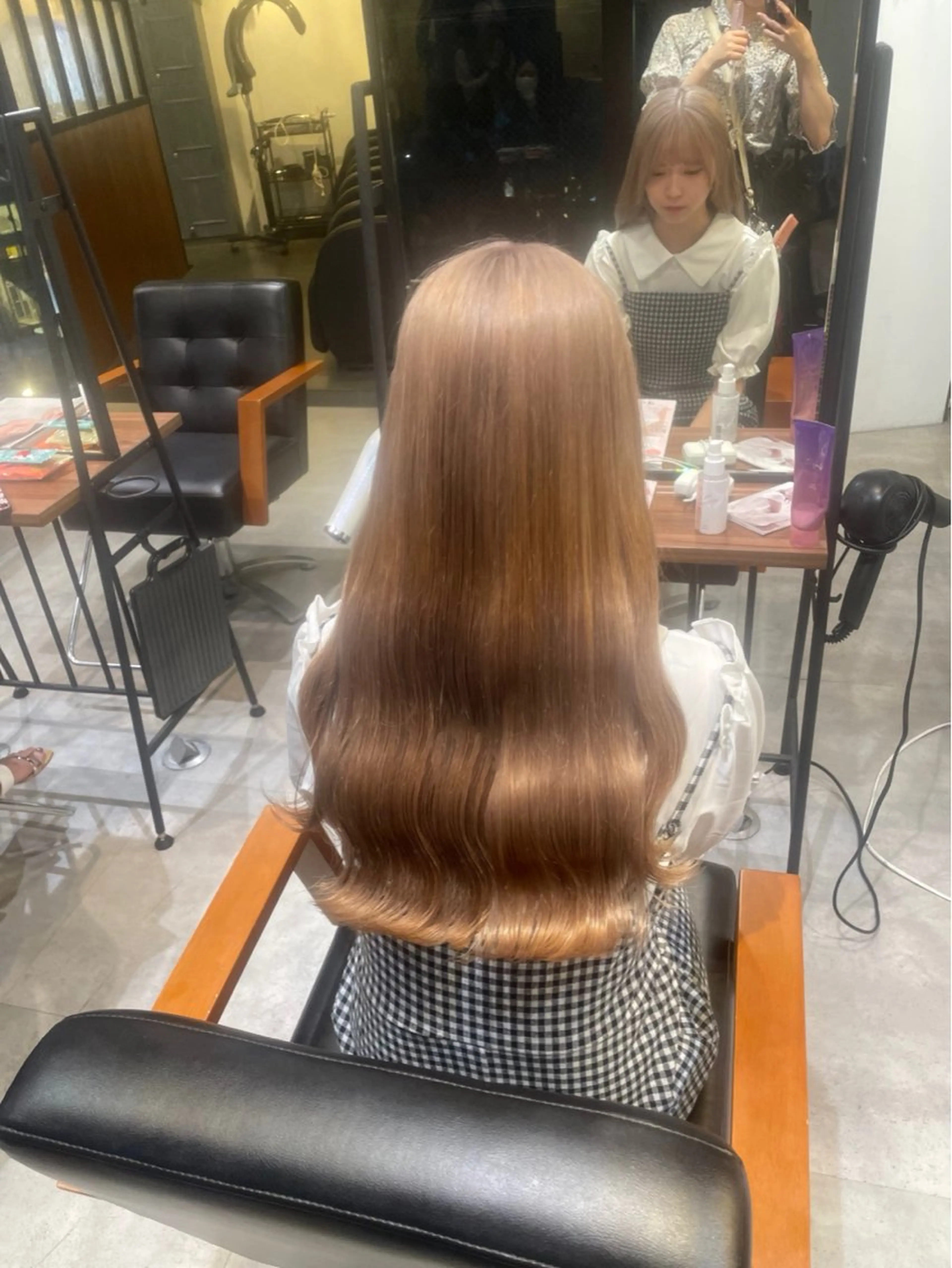 ロング カラー ヘアアレンジ ･˚✧すずね˚✧* lucia(ルチア)のマツエク・マツパデザイン