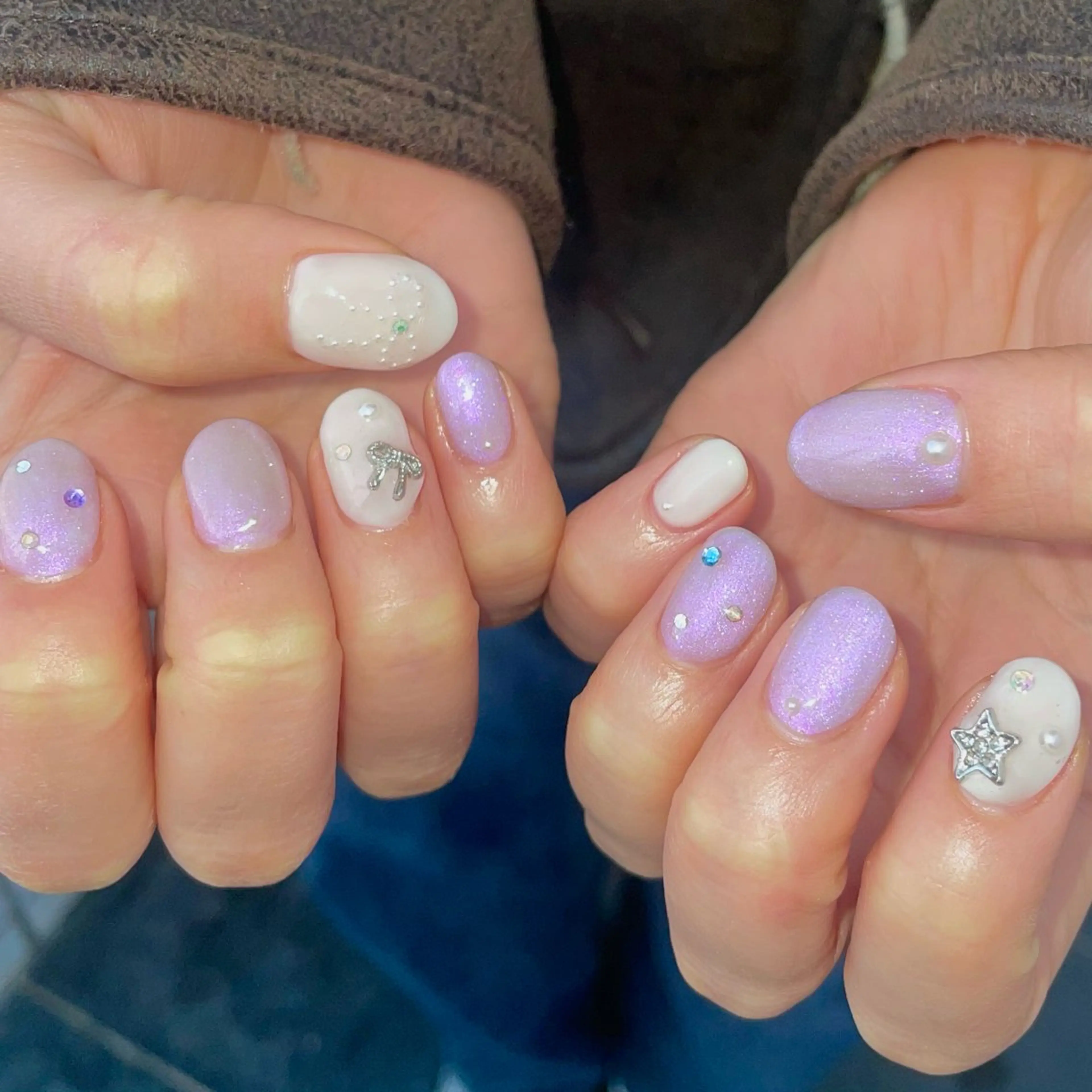 ネイル ハンドネイル Nail ヌシん家 AKANEのネイルデザイン