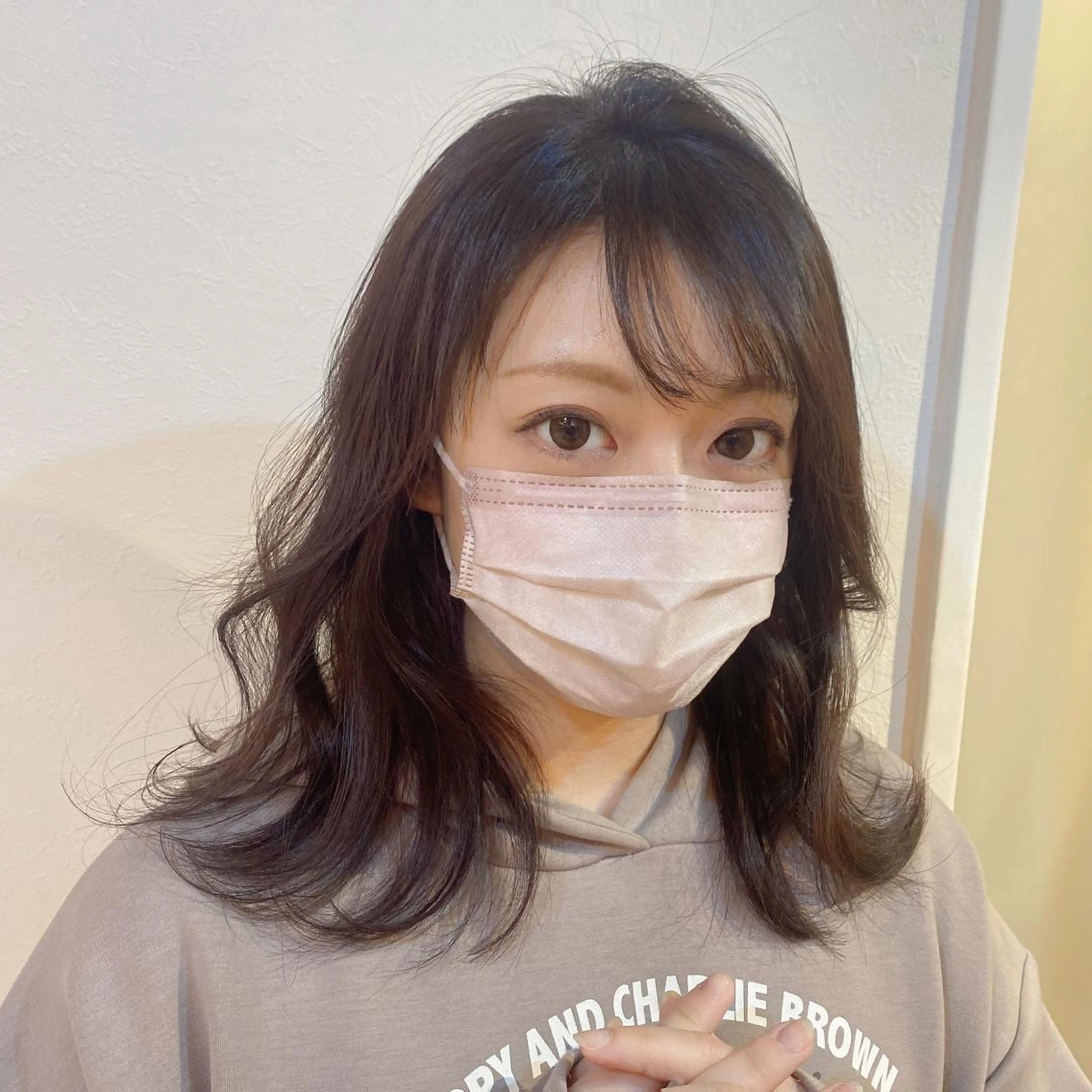 ミディアム 韓国風ヘア 韓国風&髪質改善特化 ✂️MISAKI✂️のヘアスタイル