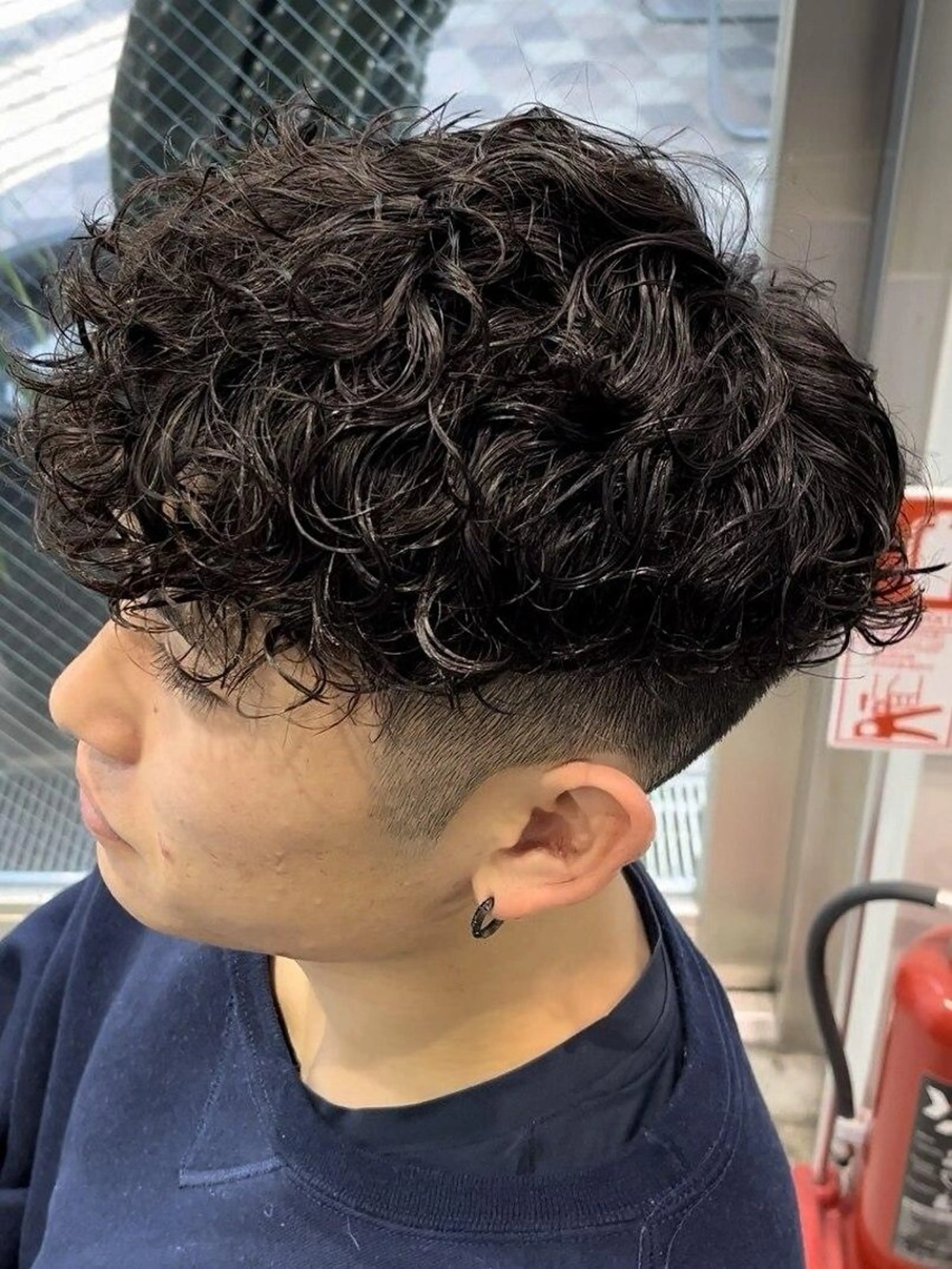 ショート パーマ カット パーマ fifth 児玉達哉 当日予約🙆のヘアスタイル