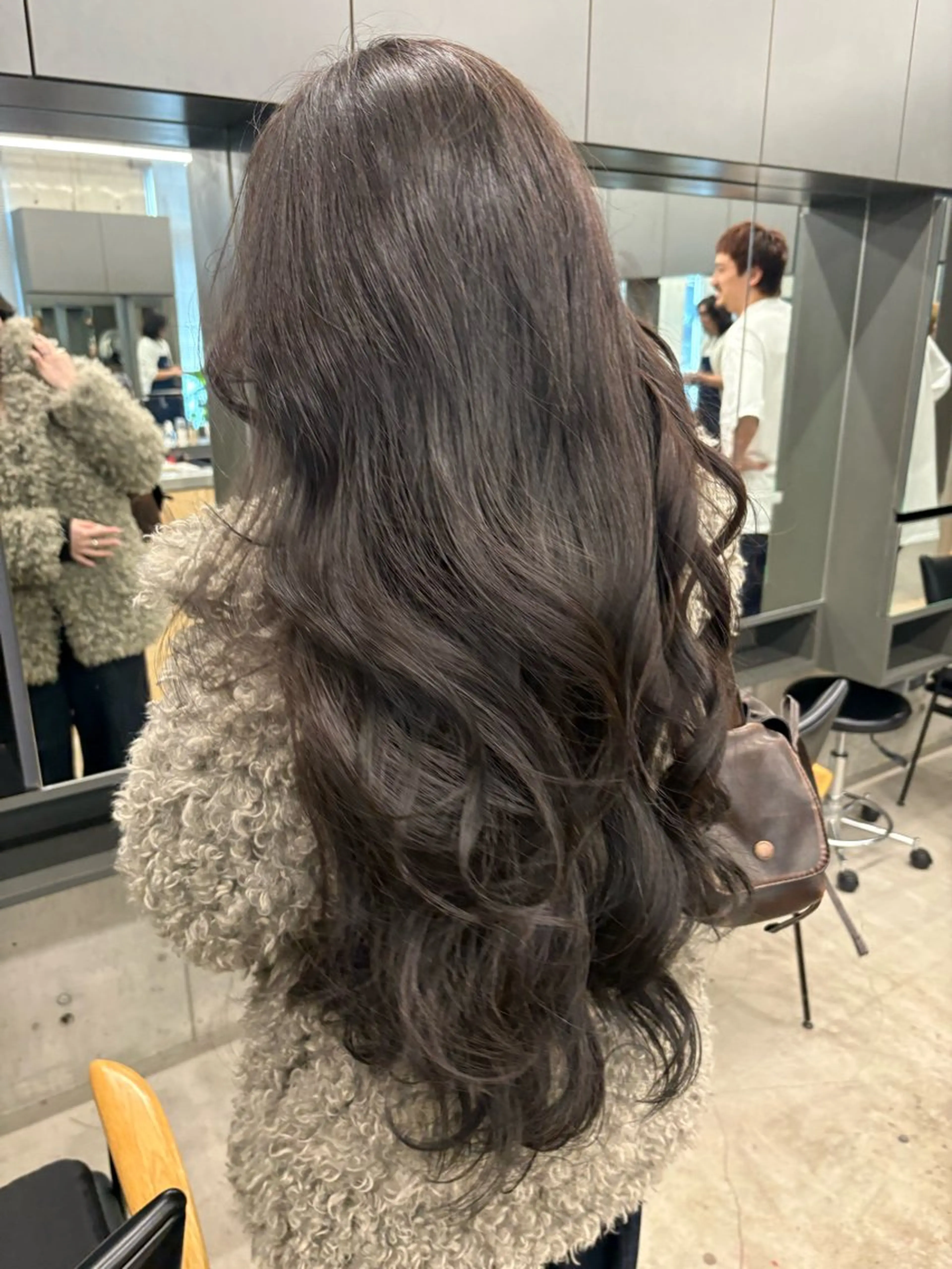 ロング カラー ヘアカラー トリートメント レイヤー/柔色 カラー/SAkiのヘアスタイル