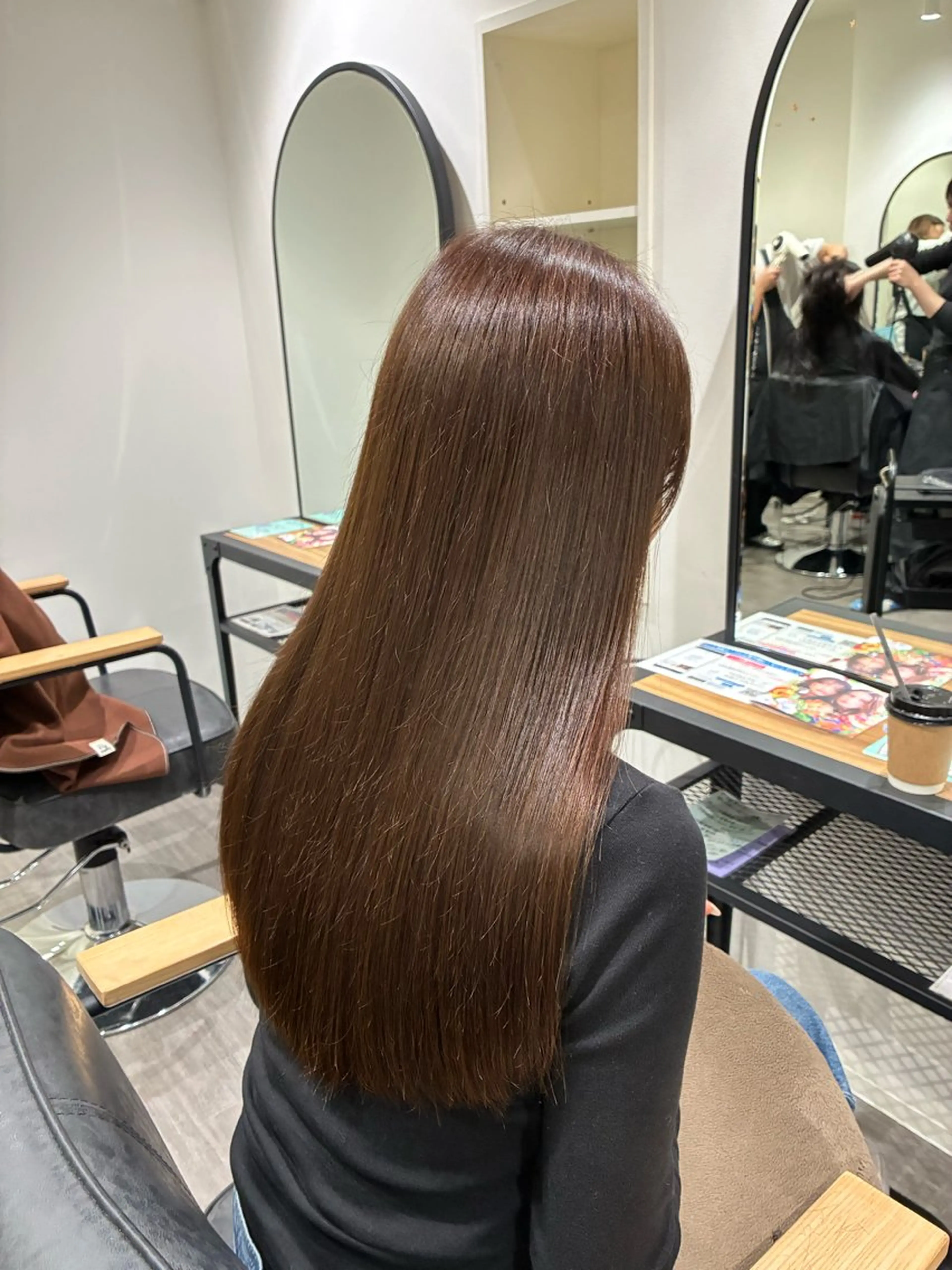 ロング カット ヘアカラー cocotte🦋 miyuのヘアスタイル