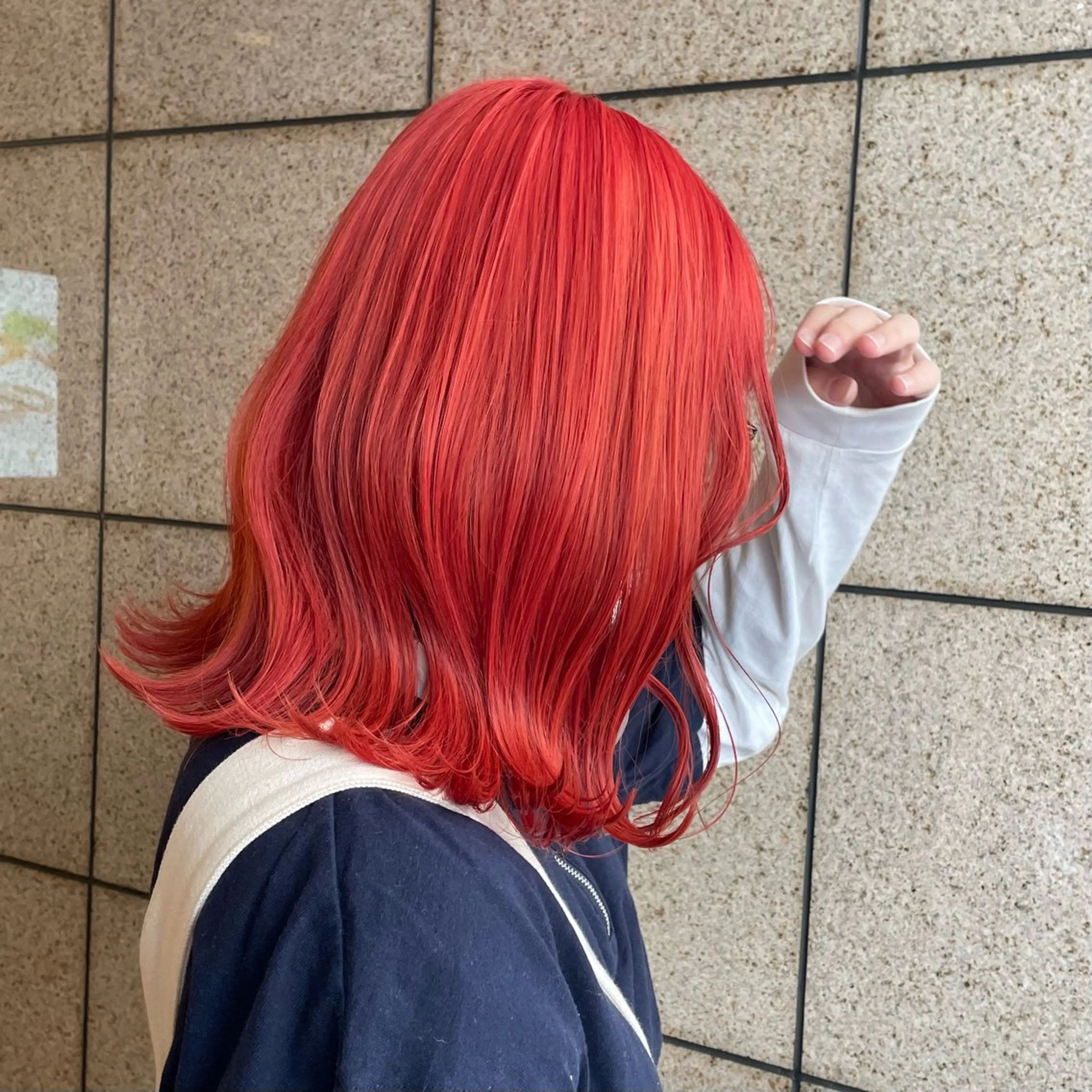 セミロング 田口 花葉のヘアスタイル