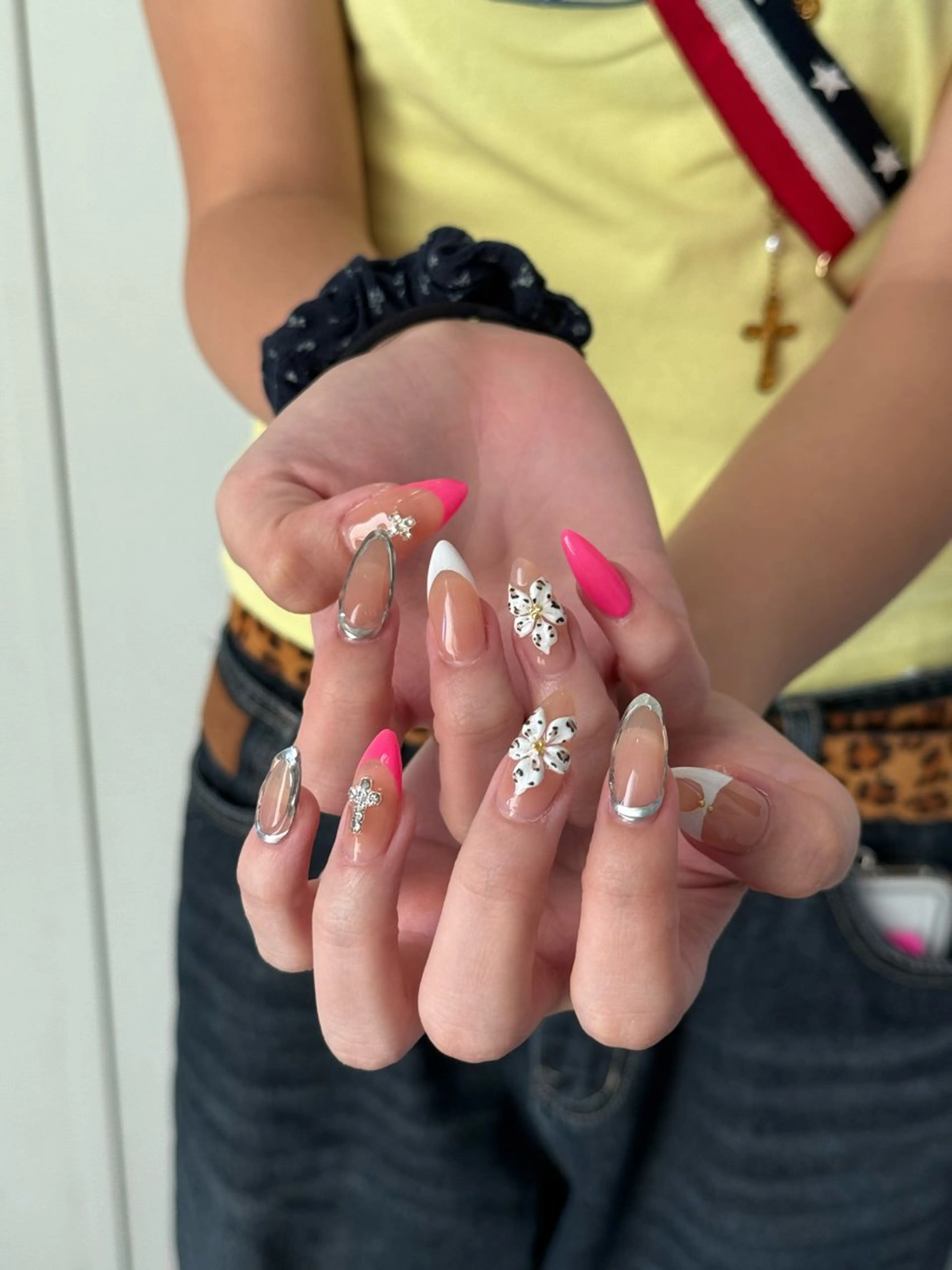 ネイル アニマル柄 ハンドネイル WOLTOKYO渋谷 yunaのネイルデザイン