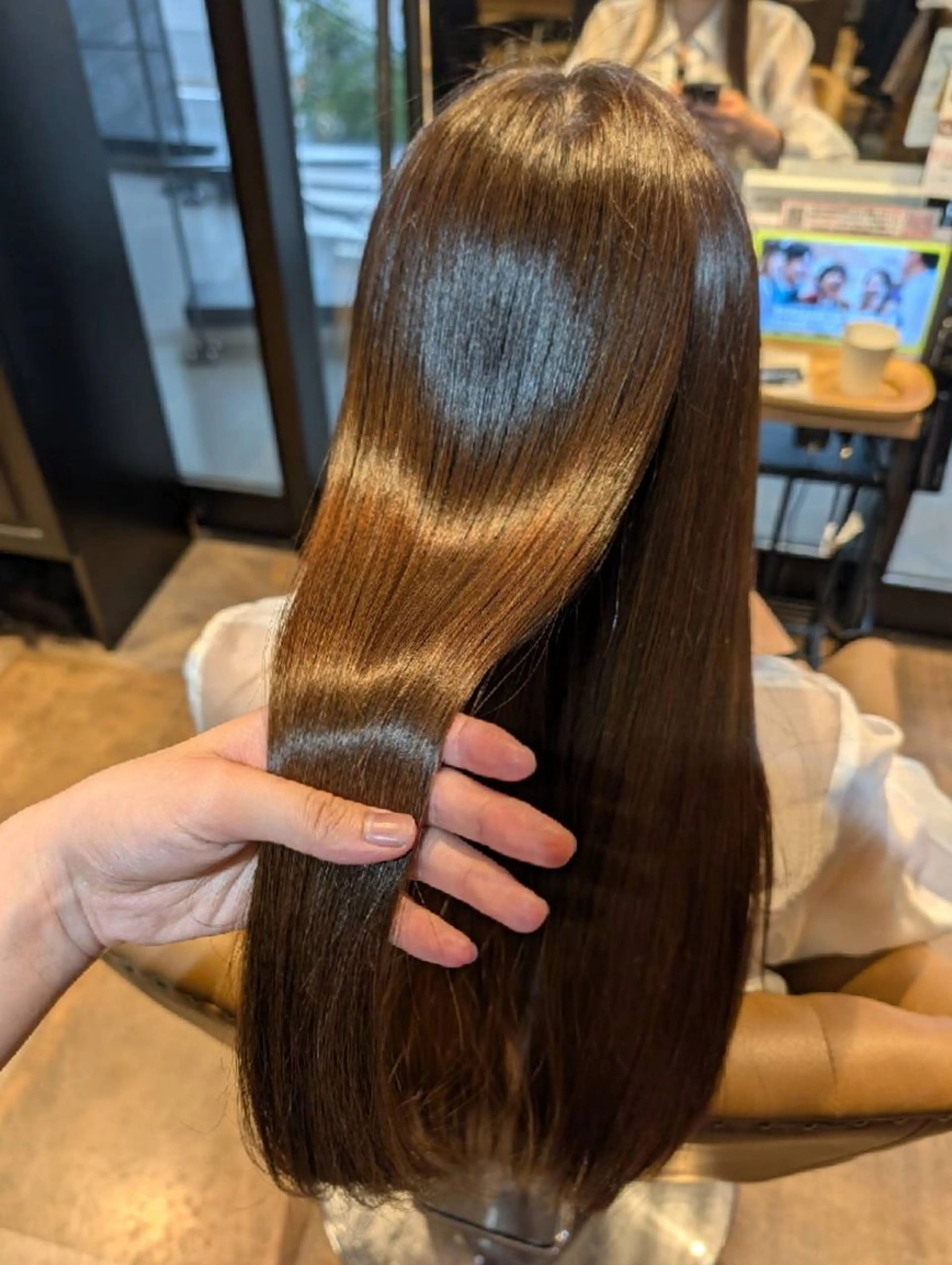 ロング カラー 髪質改善 トリートメント カット ヘアカラー トリートメント 寺田百花/髪質改善/ カットモデル募集のヘアスタイル