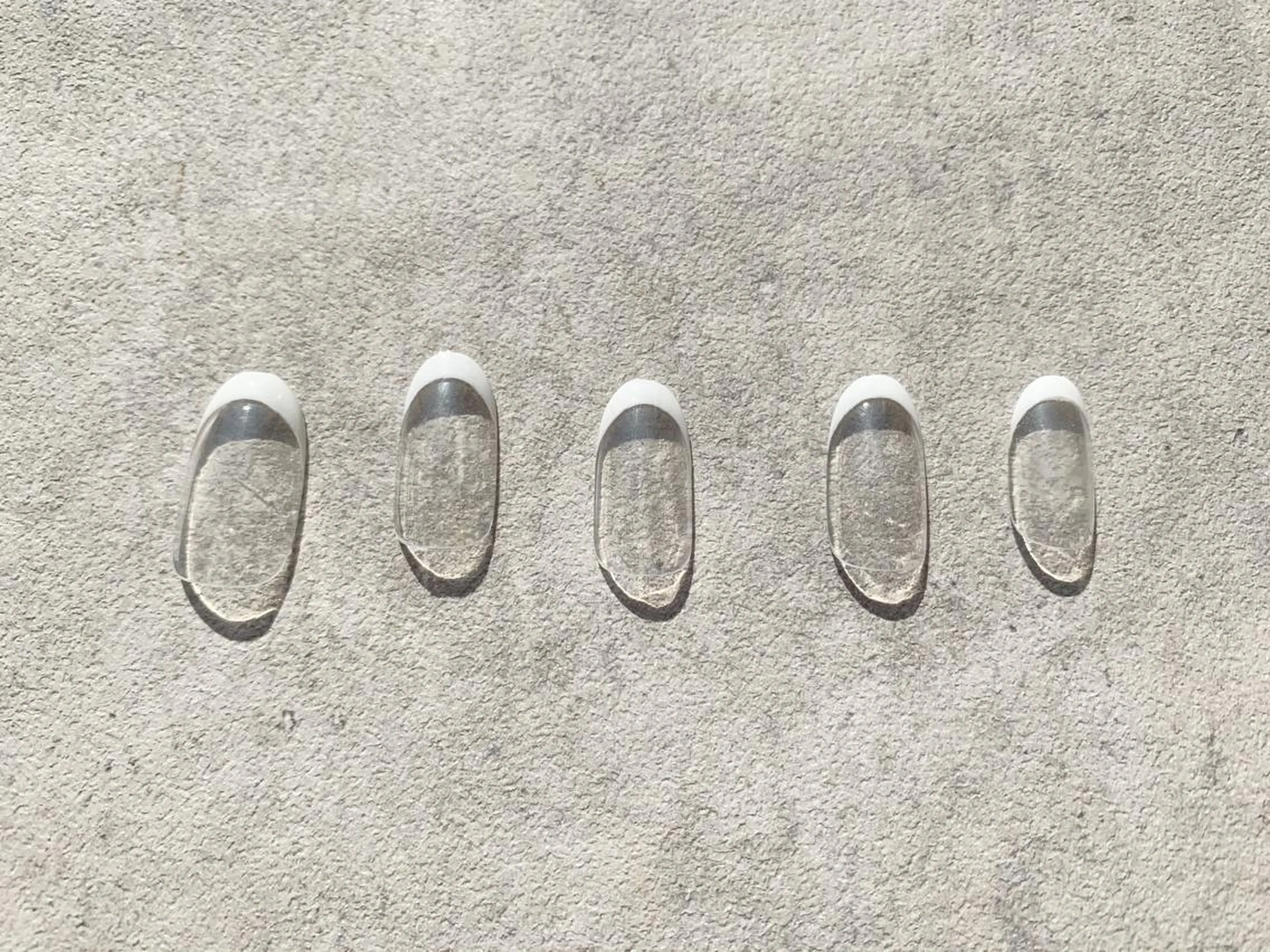 ネイル フレンチネイル 金田 純香のネイルデザイン