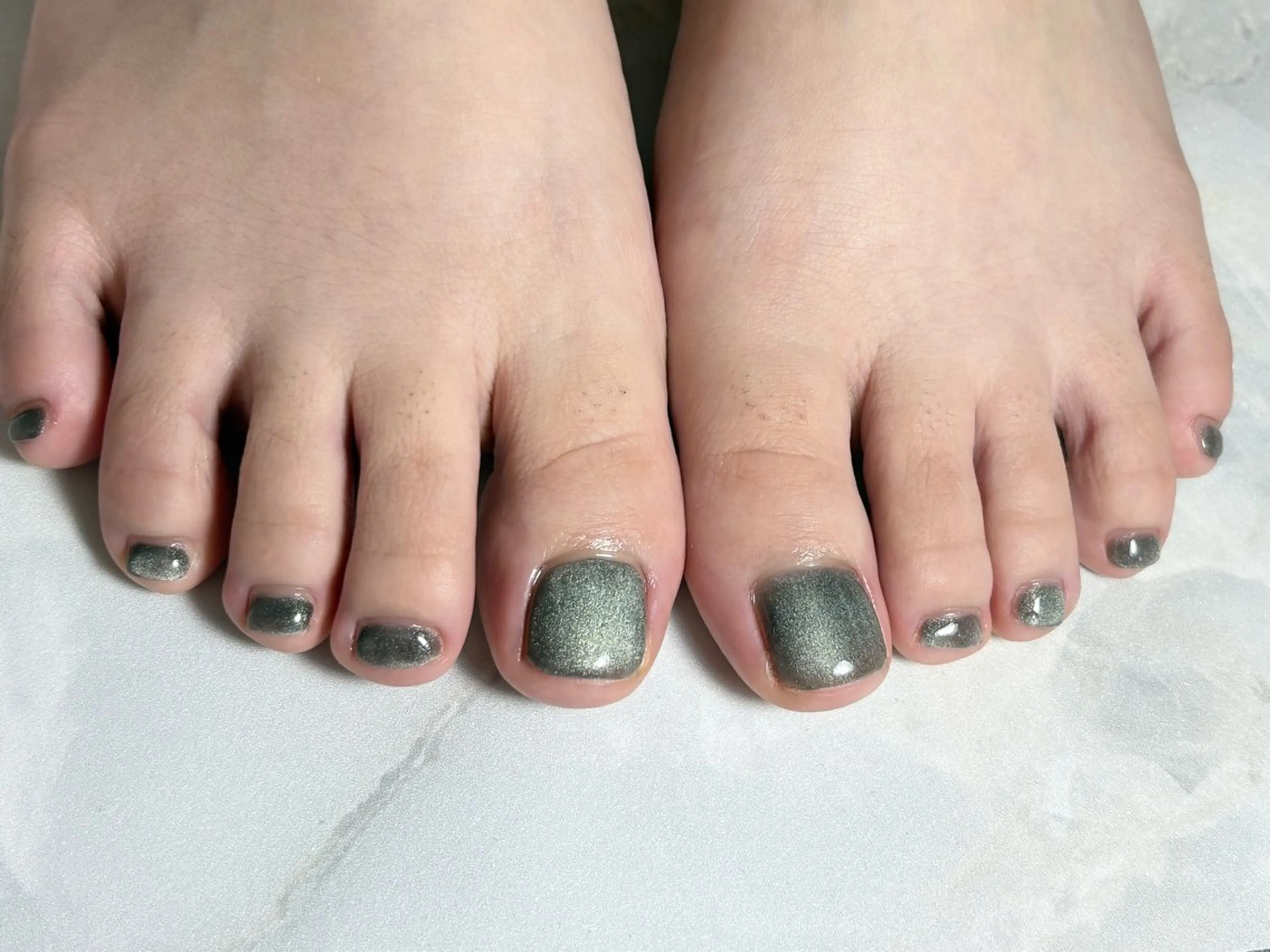 ネイル マグネットネイル フットネイル joieange soraのネイルデザイン