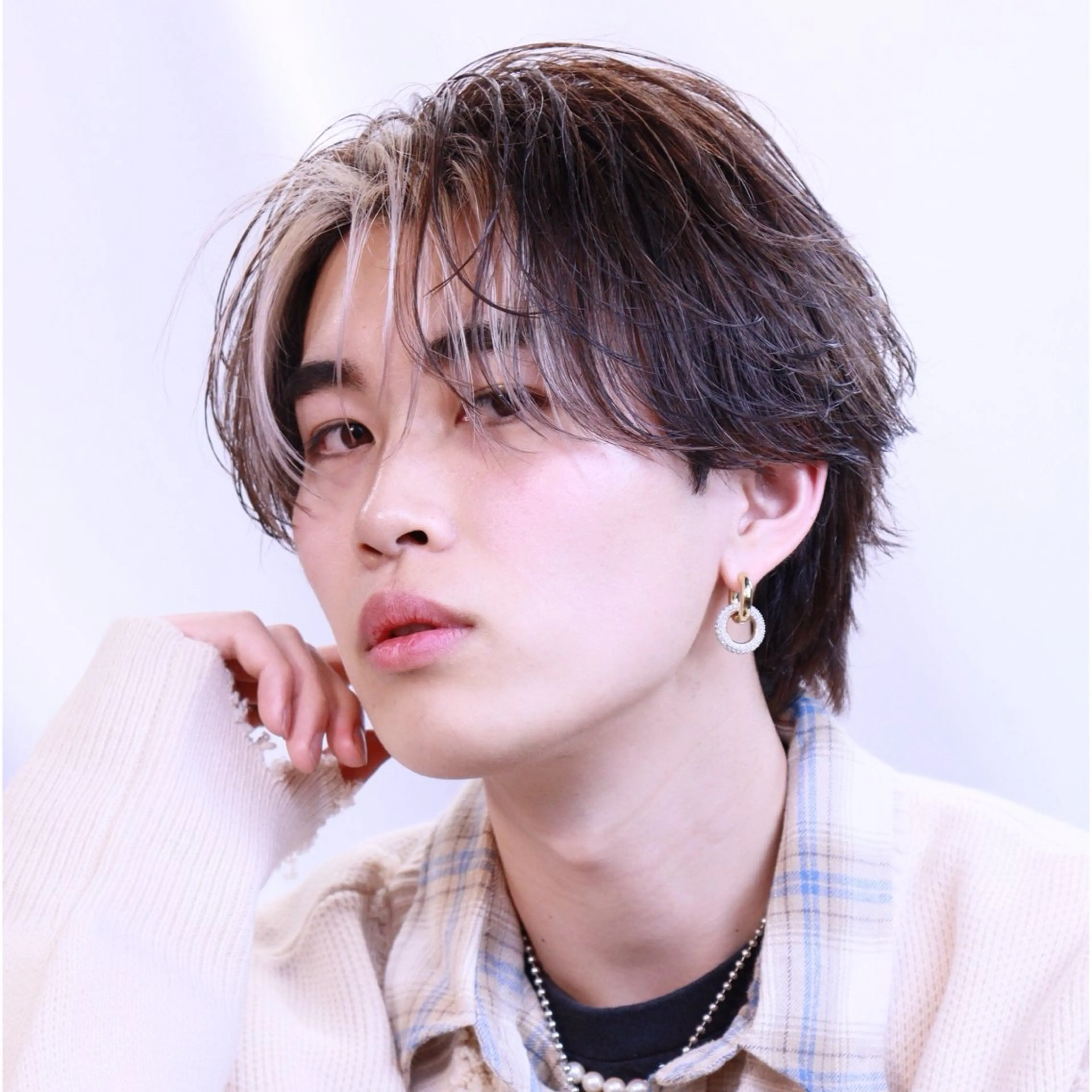 カラー メンズ ヘアカラー 💙垢抜け/モテヘア KEISHO🩶のヘアスタイル