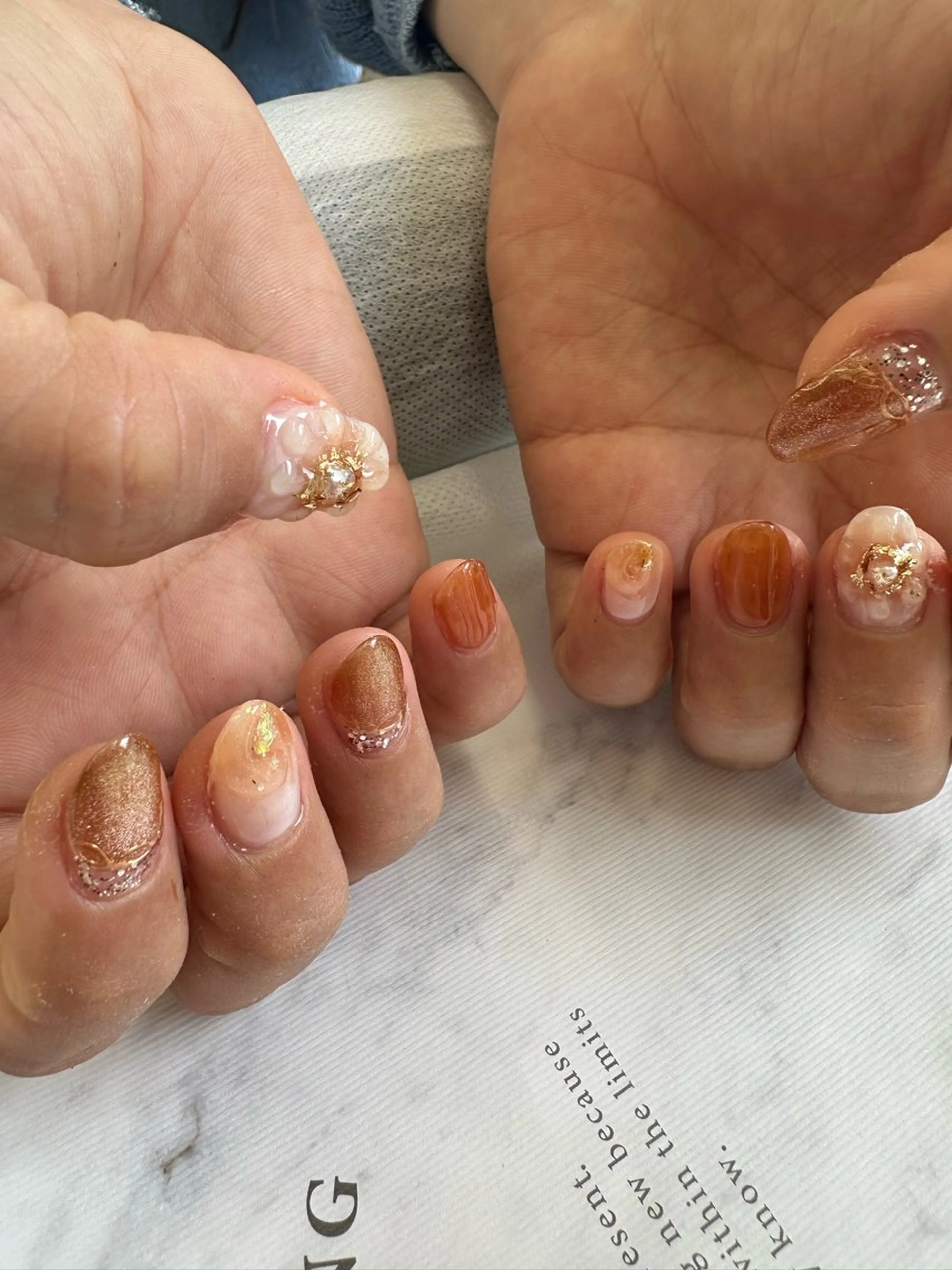 ネイル ハンドネイル DeI'm  ふなば さとみのネイルデザイン