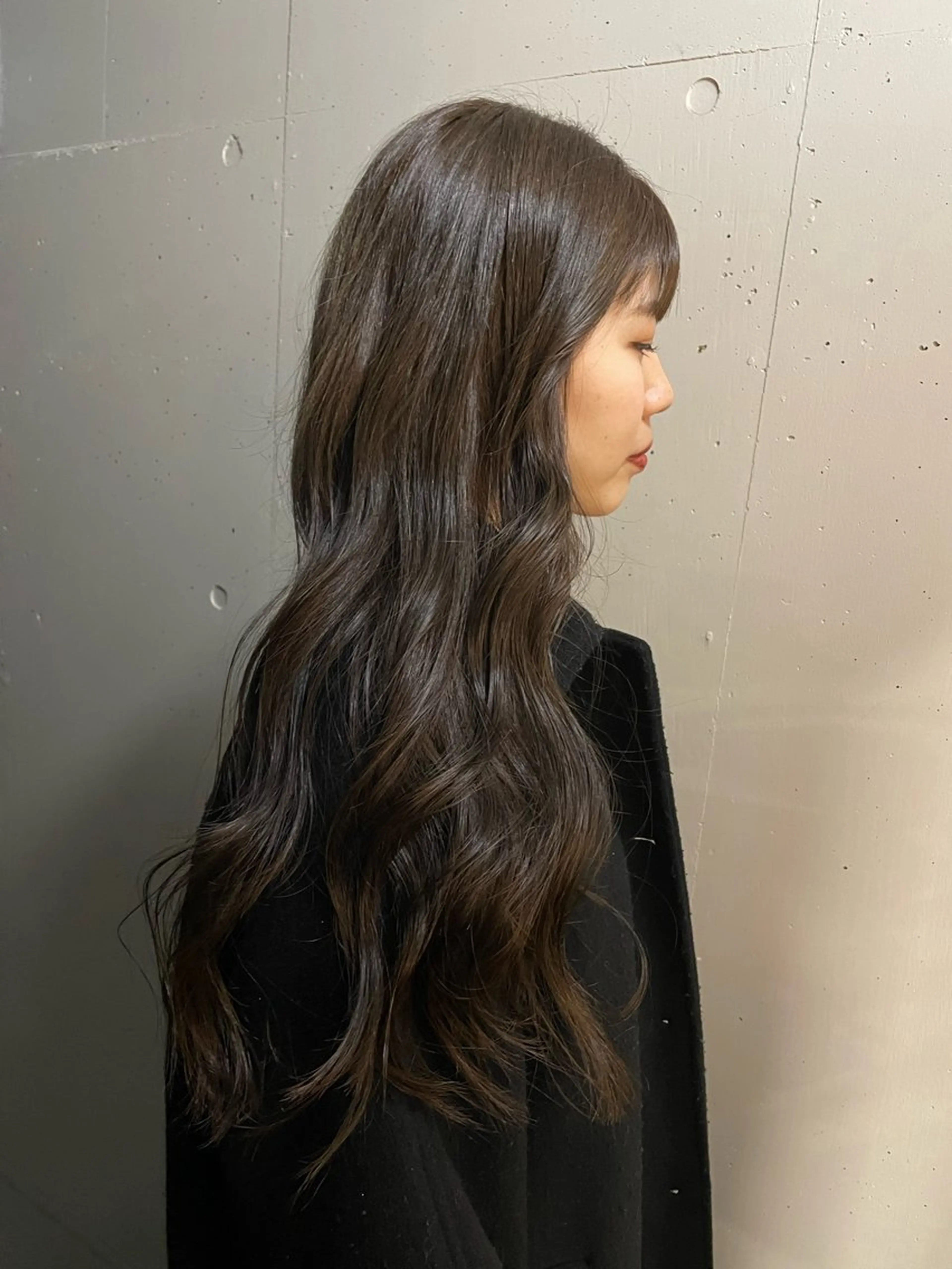 ロング カラー ブリーチ ブリーチなしカラー 縮毛矯正 トリートメント 酸熱トリートメント カット ヘアカラー tim.所属・🪐ナチュラルモード ヘア🪐honokaのヘアスタイル