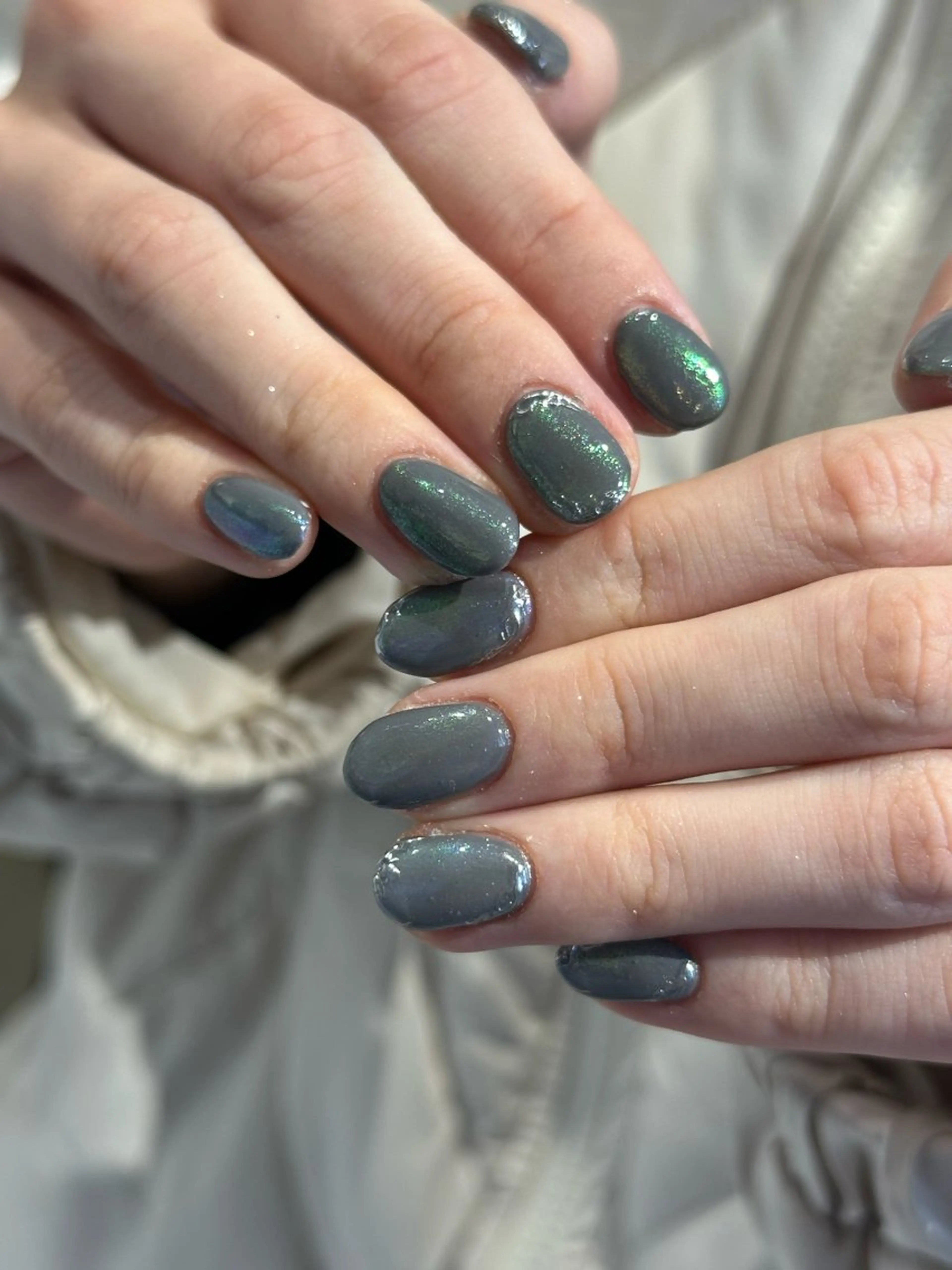 ネイル ハンドネイル 🎀韓国レイヤー特化 🎀ベージュ/ミクのヘアスタイル