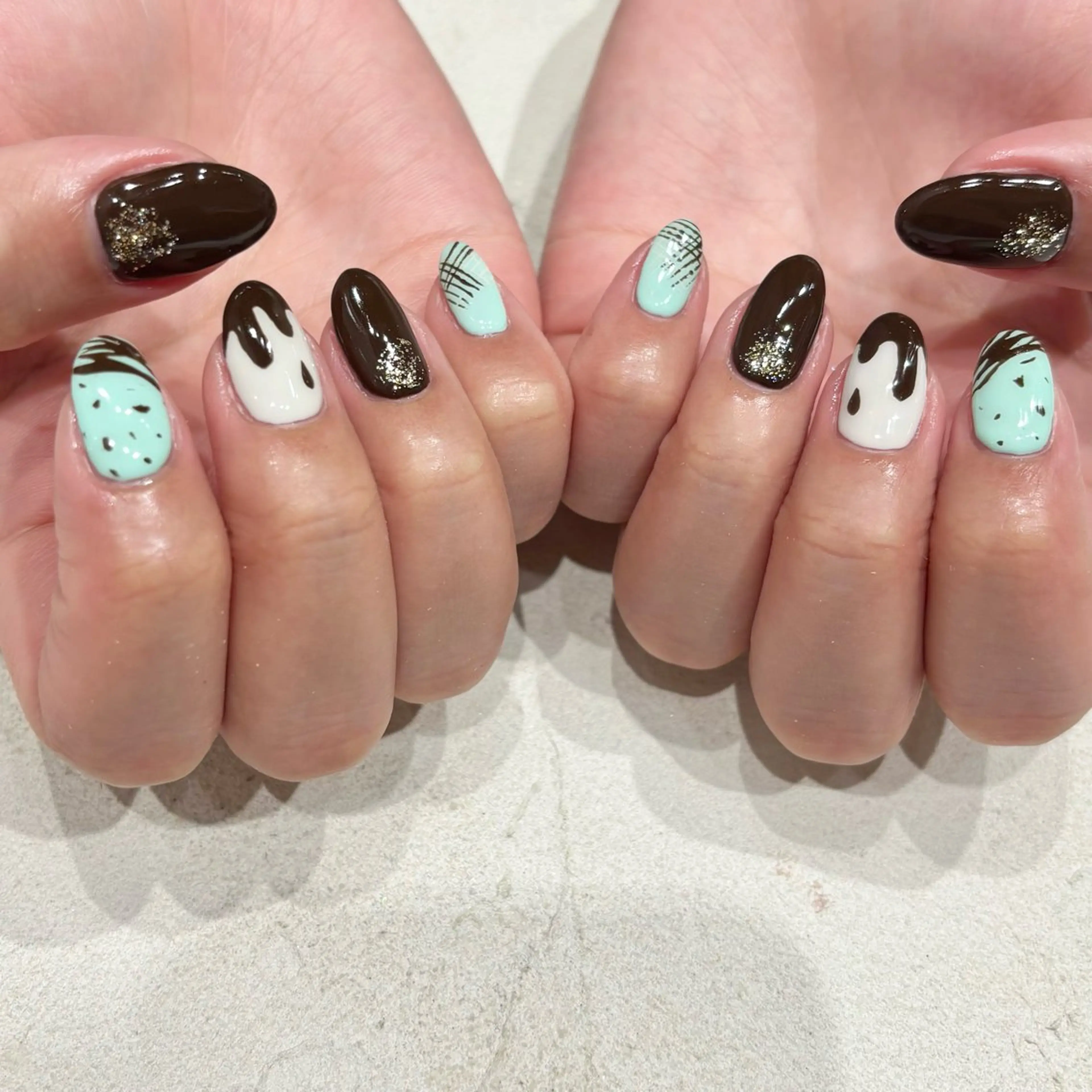 ネイル ハンドネイル Bianca SHIRANEのネイルデザイン