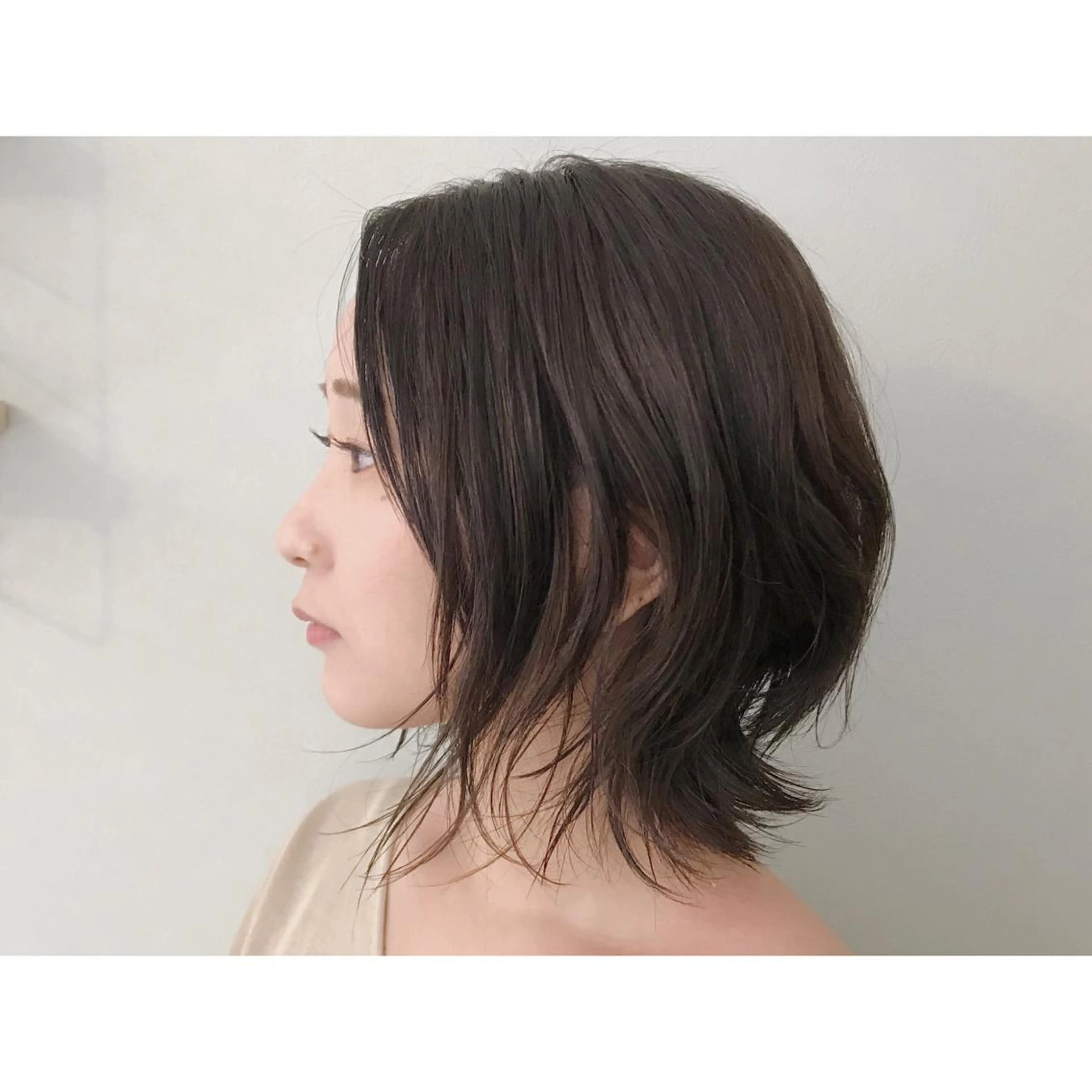 ミディアム カラー カット ヘアカラー トリートメント rebon＊ natsukiのネイルデザイン