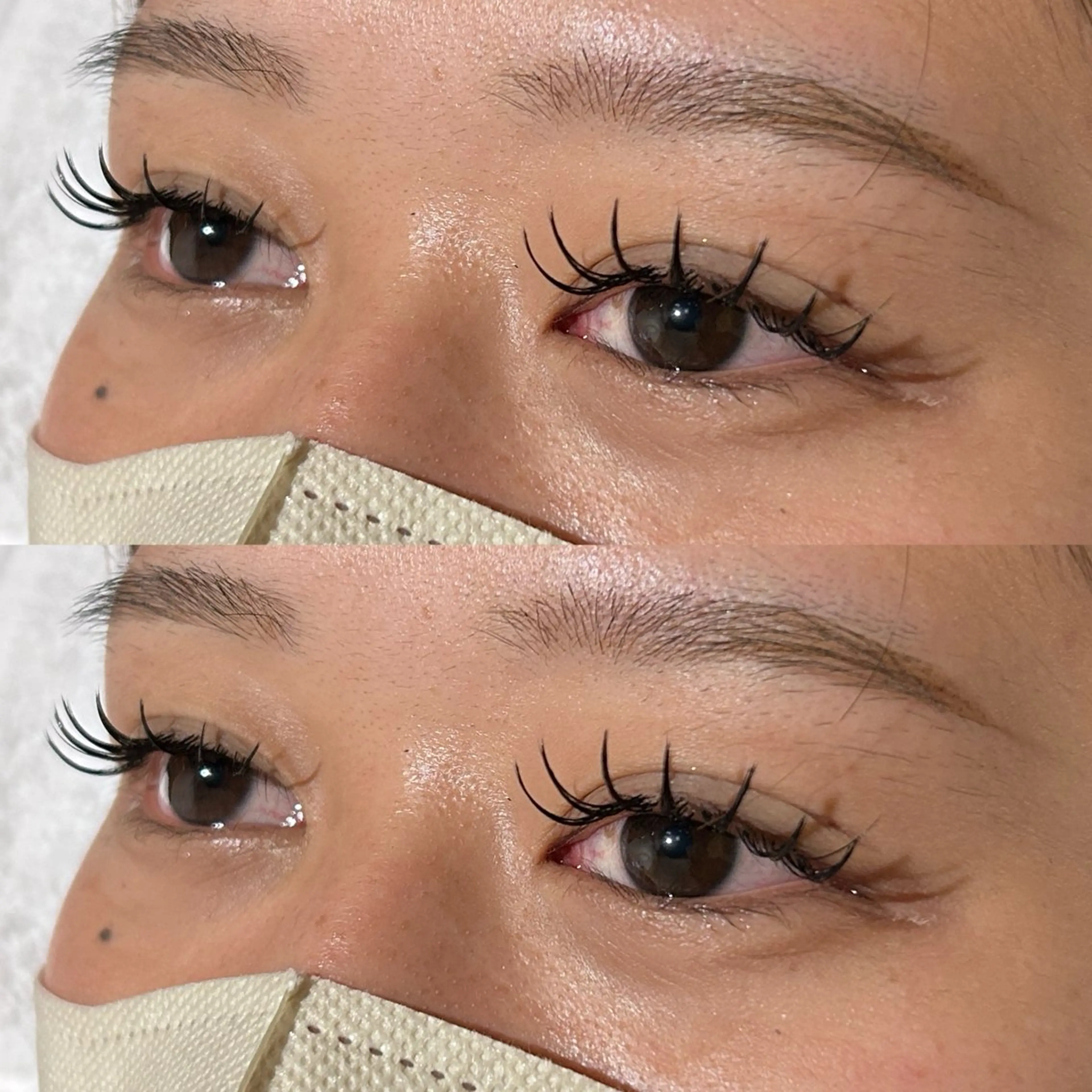 マツエク・マツパ マツエク 冬っぽカラー/ マツエク/ゆきなのマツエク・マツパデザイン