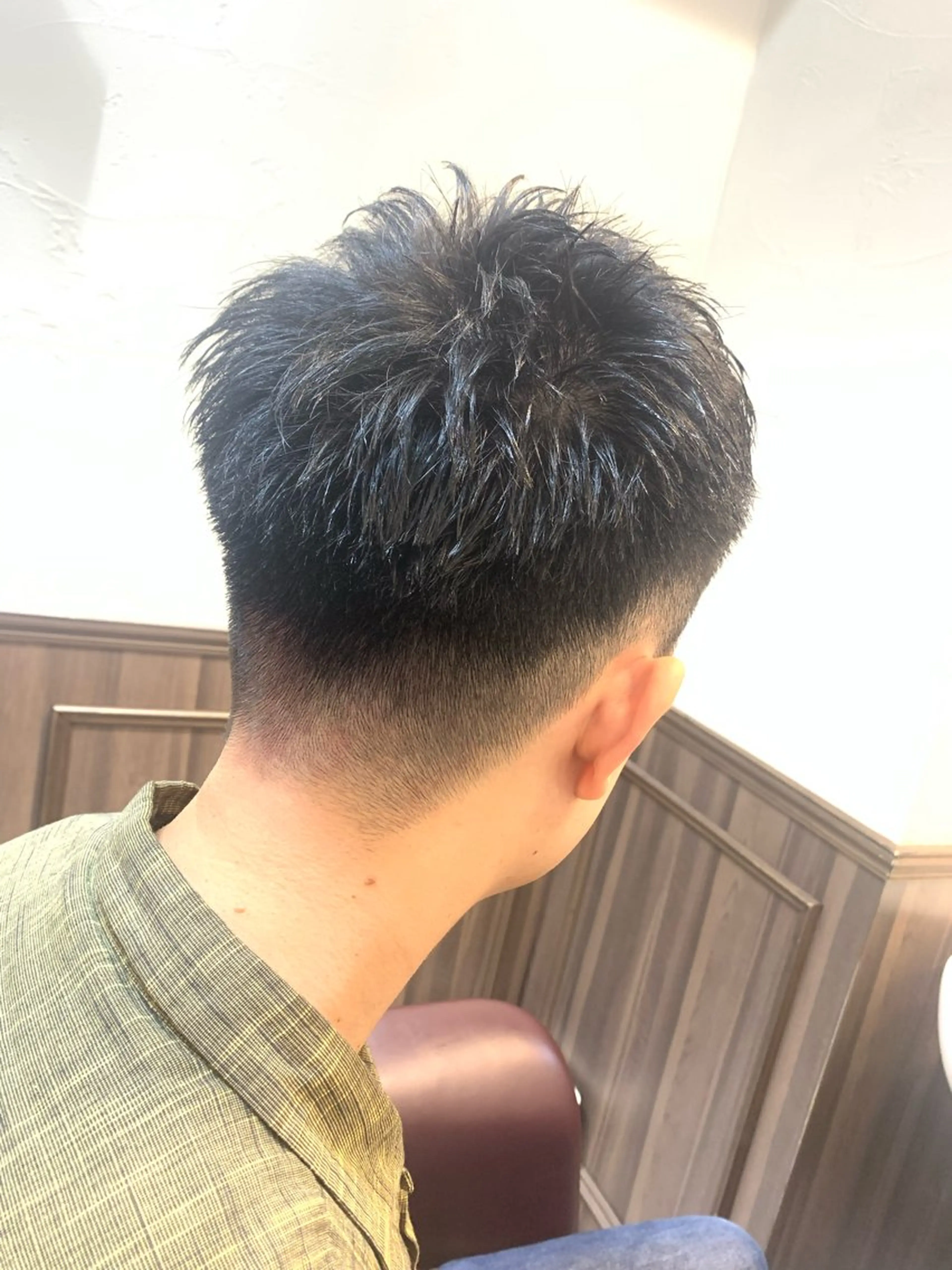 メンズ カットモデル募集 いさかのヘアスタイル
