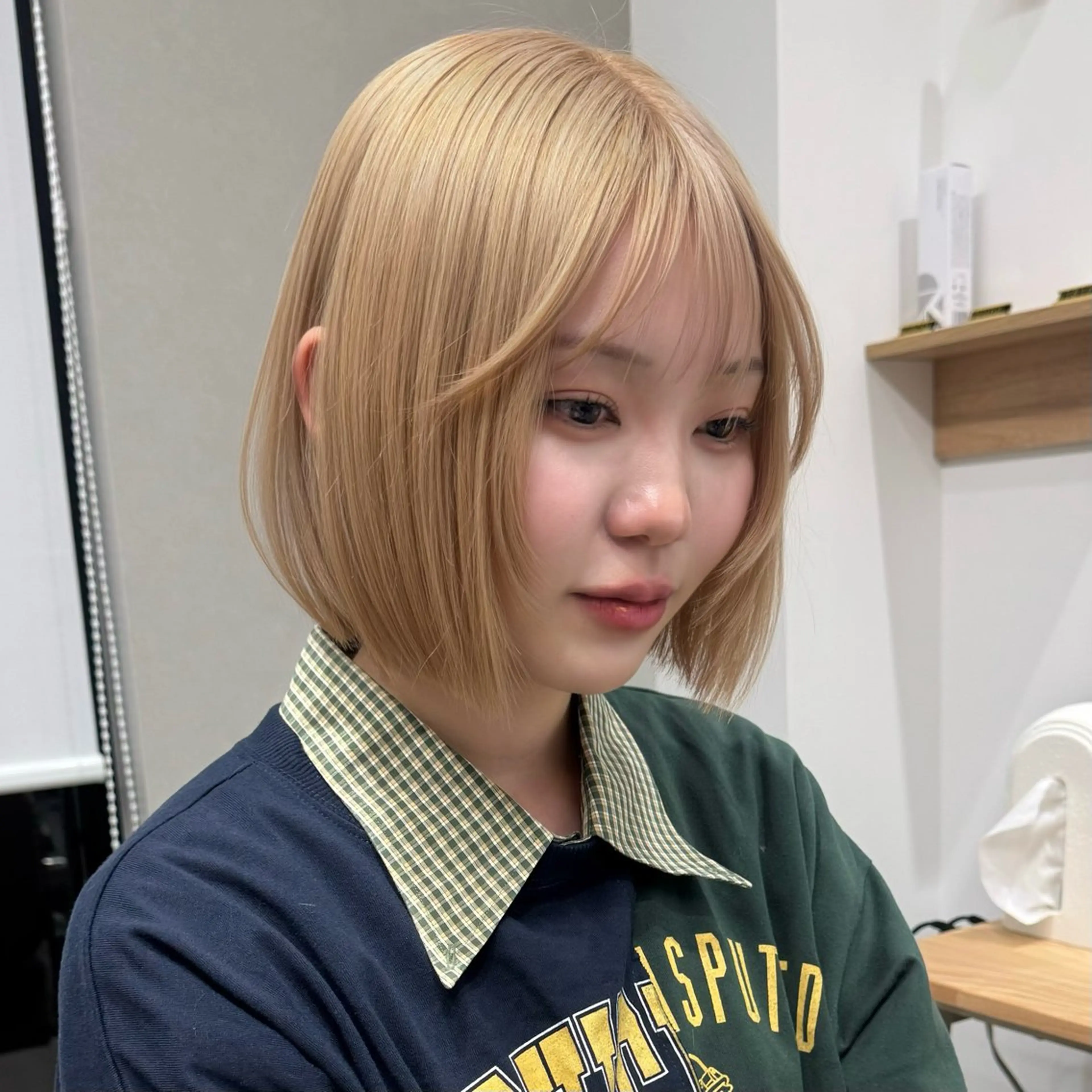 ショート カット ヘアカラー トリートメント nonel.所属・透明感🍨レイヤー ヘアセット/miyuのヘアスタイル